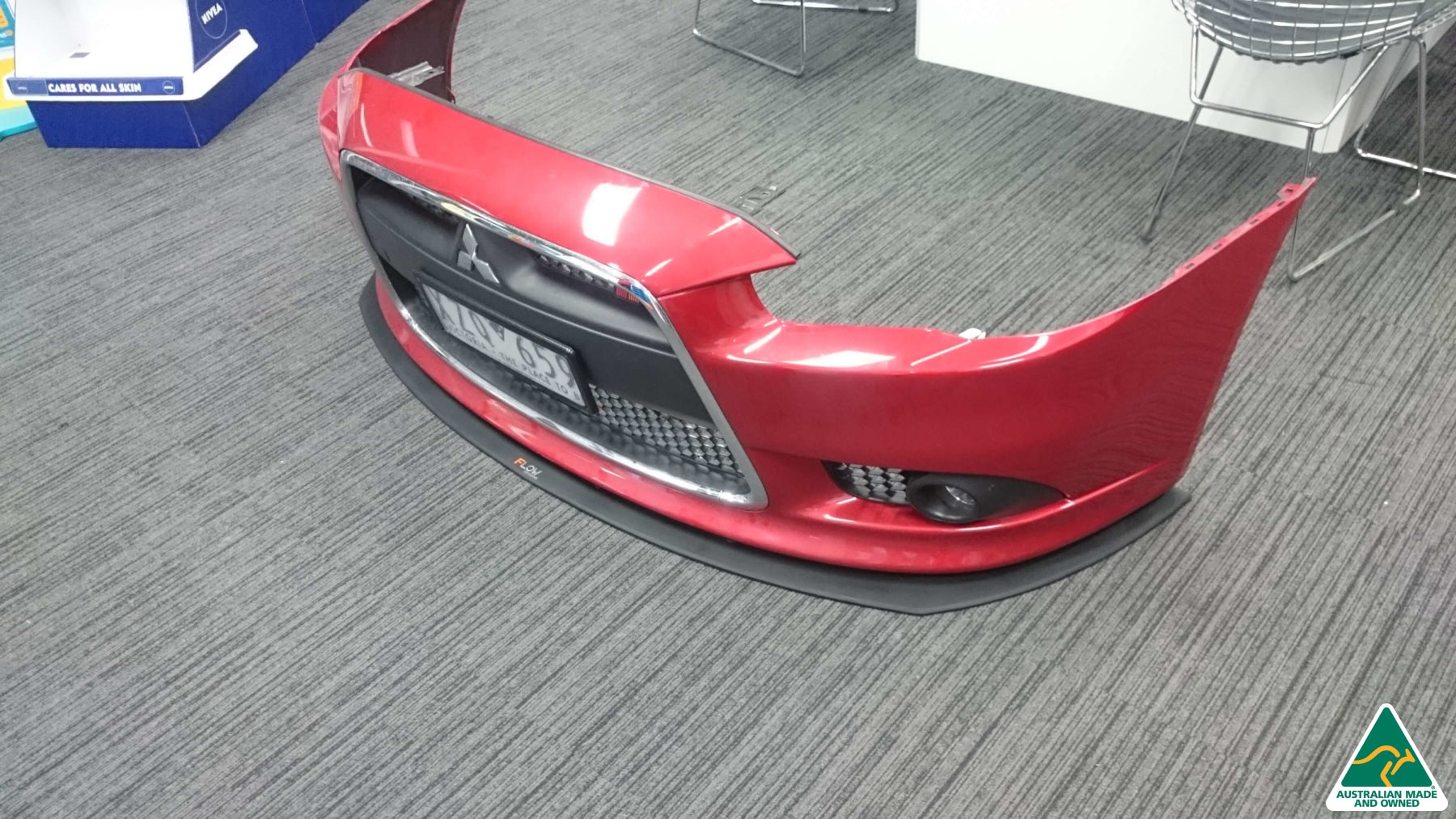 itsubishi Lancer CJ Ralliart Front Splitter | Flow Designs Australia