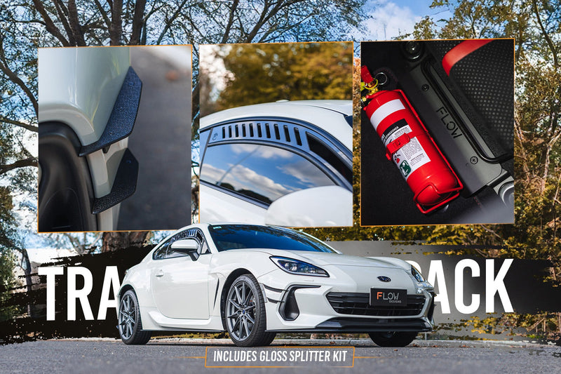 Full Lip Splitter Set (GLOSS BLACK) for Subaru BRZ ZD8