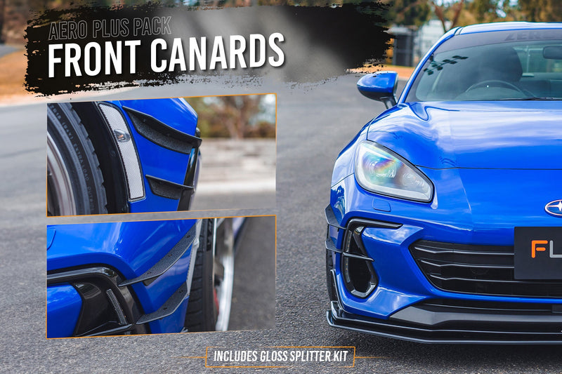 Full Lip Splitter Set (GLOSS BLACK) for Subaru BRZ STI ZD8