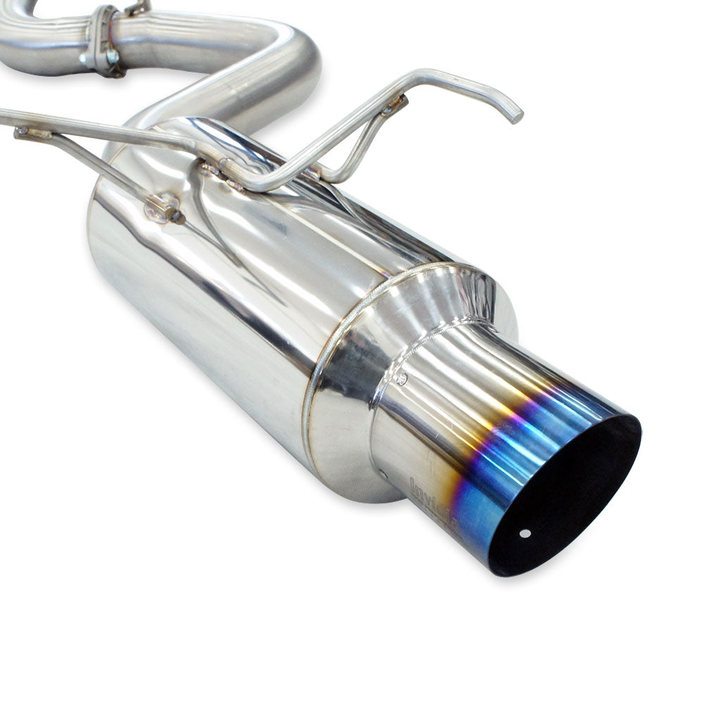 Single N1 Cat Back Exhaust w/Ti Tip - Subaru WRX VB 22+