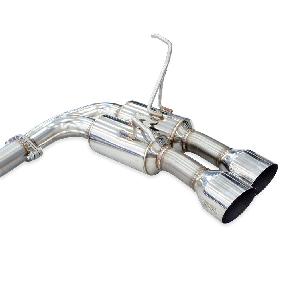 R400 Cat Back Exhaust w/SS Straight Cut Tips - Subaru WRX VB 22+