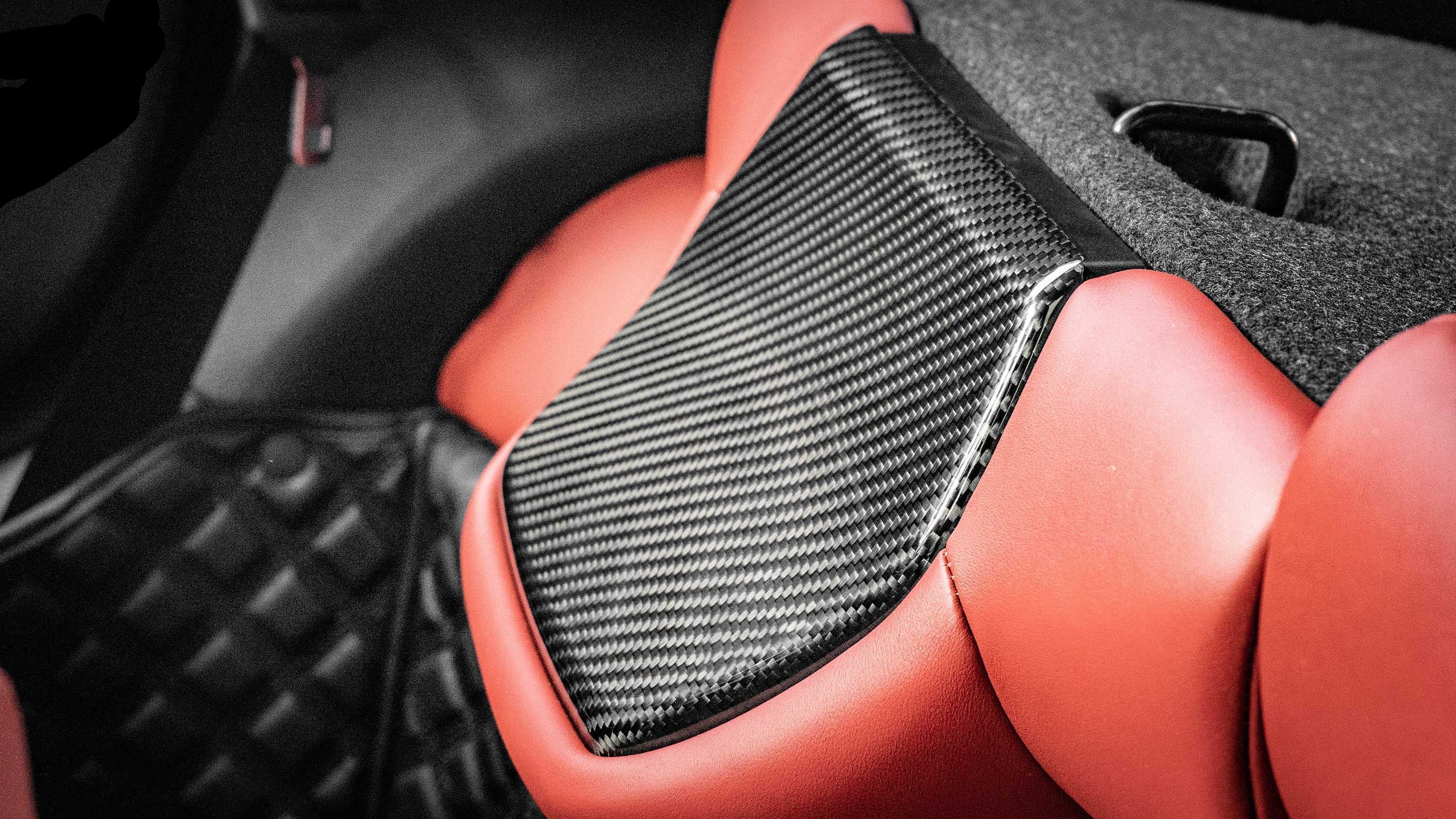 OEM Style Carbon Backrest Front+Rear Pre Pregged Dry Carbon Fiber for BMW M3 F80 / M4 F82 2013-2020