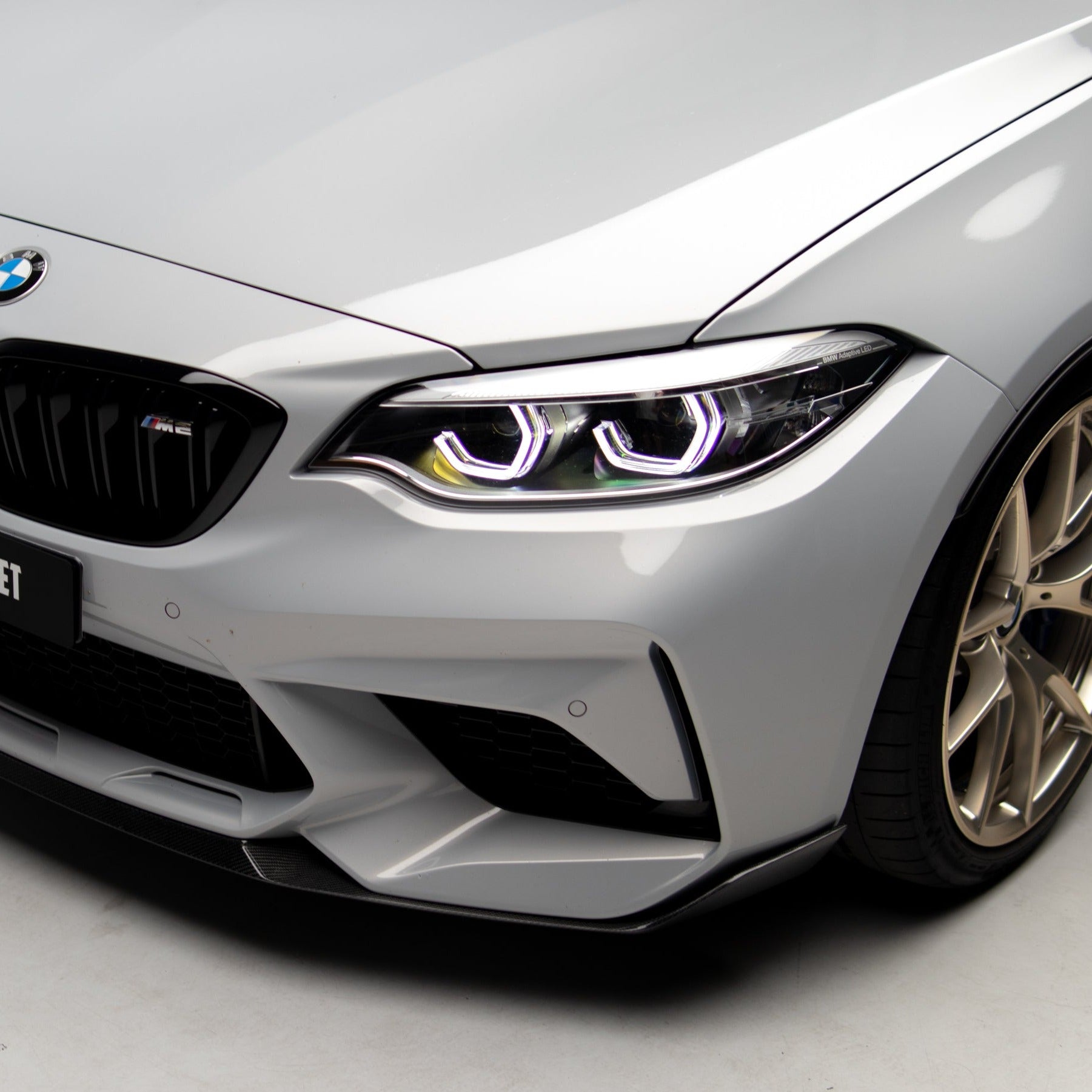 M Performance Style Carbon Fibre Front Lip for BMW F87 M2 Competition 2019-2021