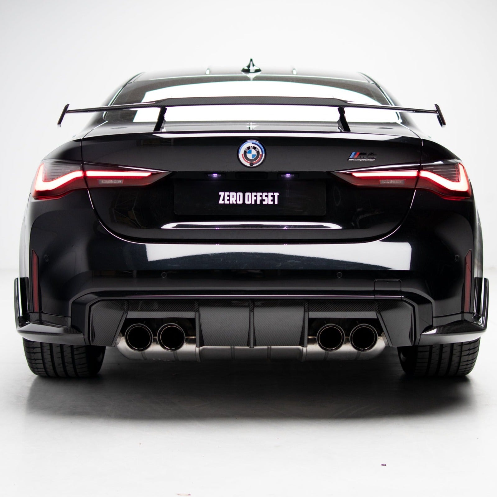 M-Performance Style Pre Pregged Dry Carbon Diffuser for BMW M3 G80 G81 / M4 G82 G83 (Standard Quad Tip) 2020+