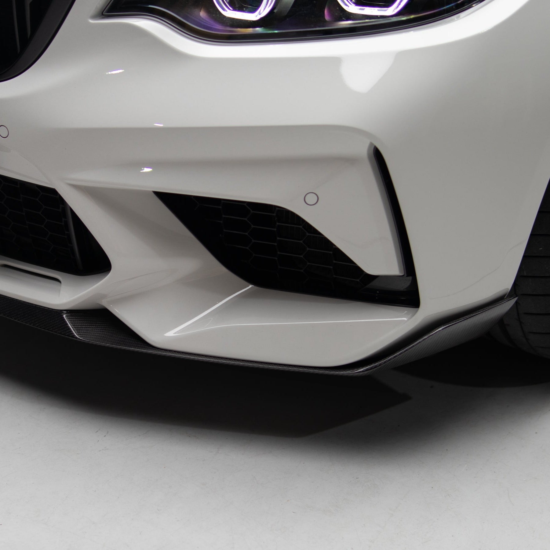 M Performance Style Carbon Fibre Front Lip for BMW F87 M2 Competition 2019-2021