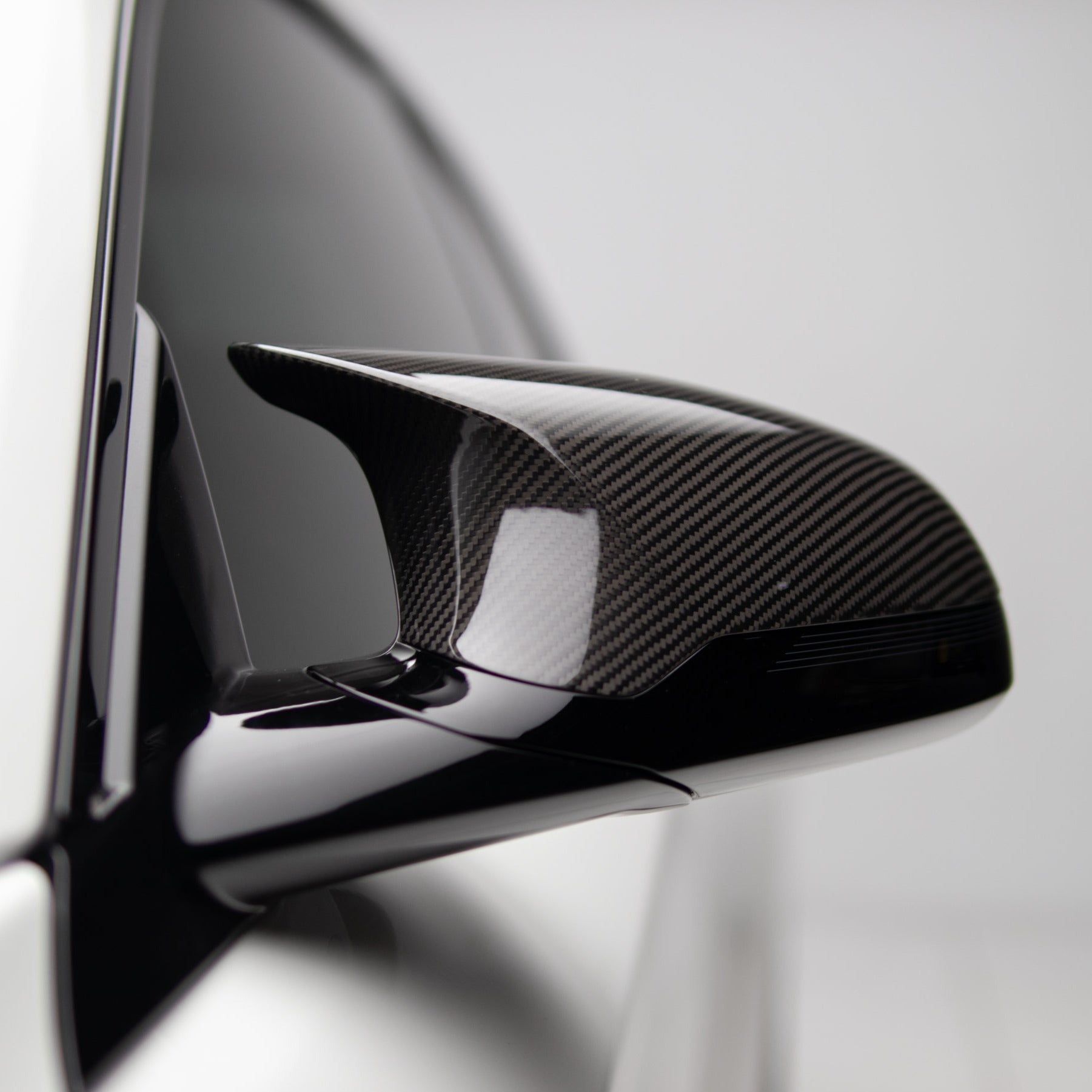 M-Performance Style Pre Pregged Dry Carbon Fiber  Mirrors Caps for BMW M2 Comp F87 / M3 F80 / M4 F82 F83