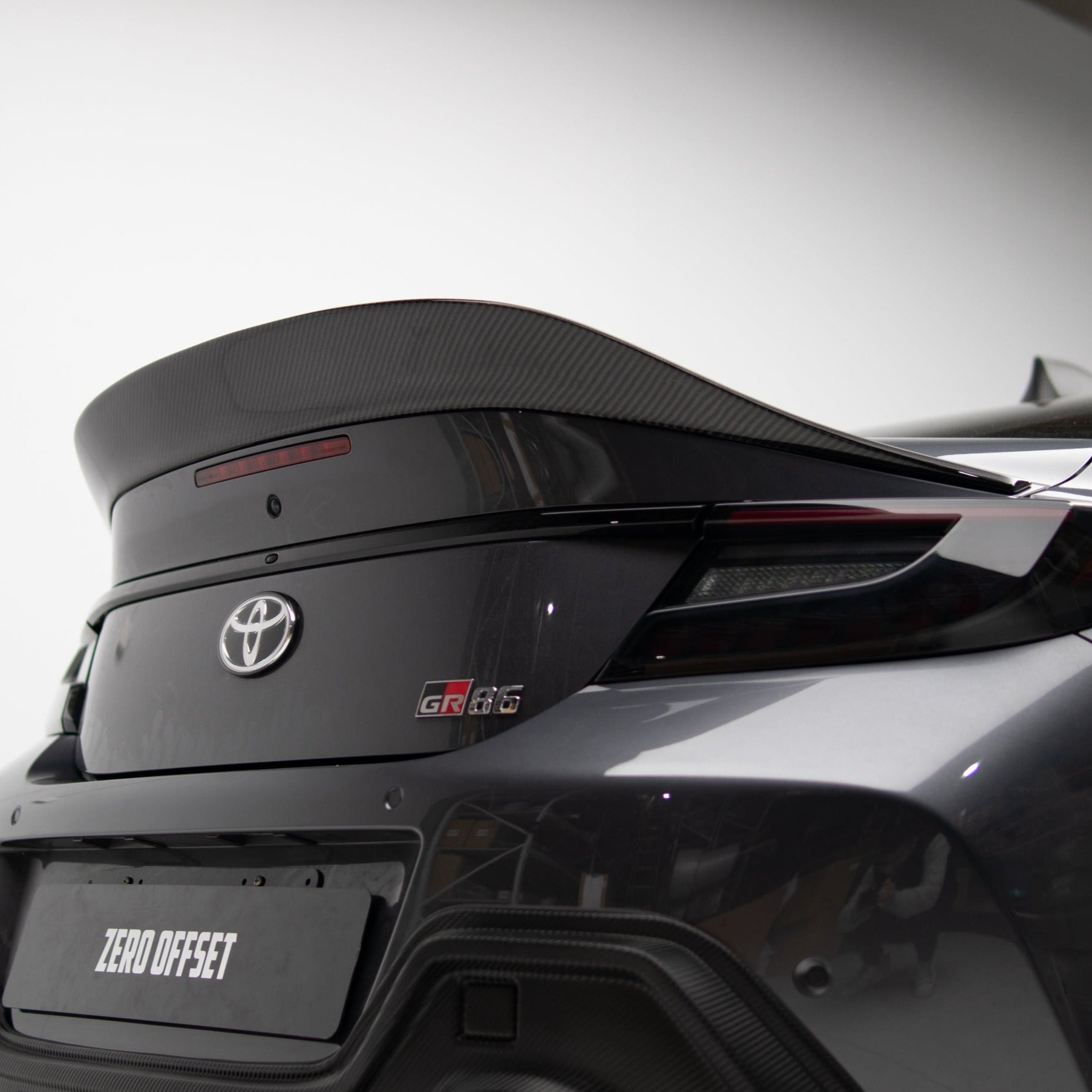 TRD 'High Kick' Style Spoiler for Subaru BRZ (ZD8) / Toyota GR86 (ZN8) Carbon Fibre 2022+