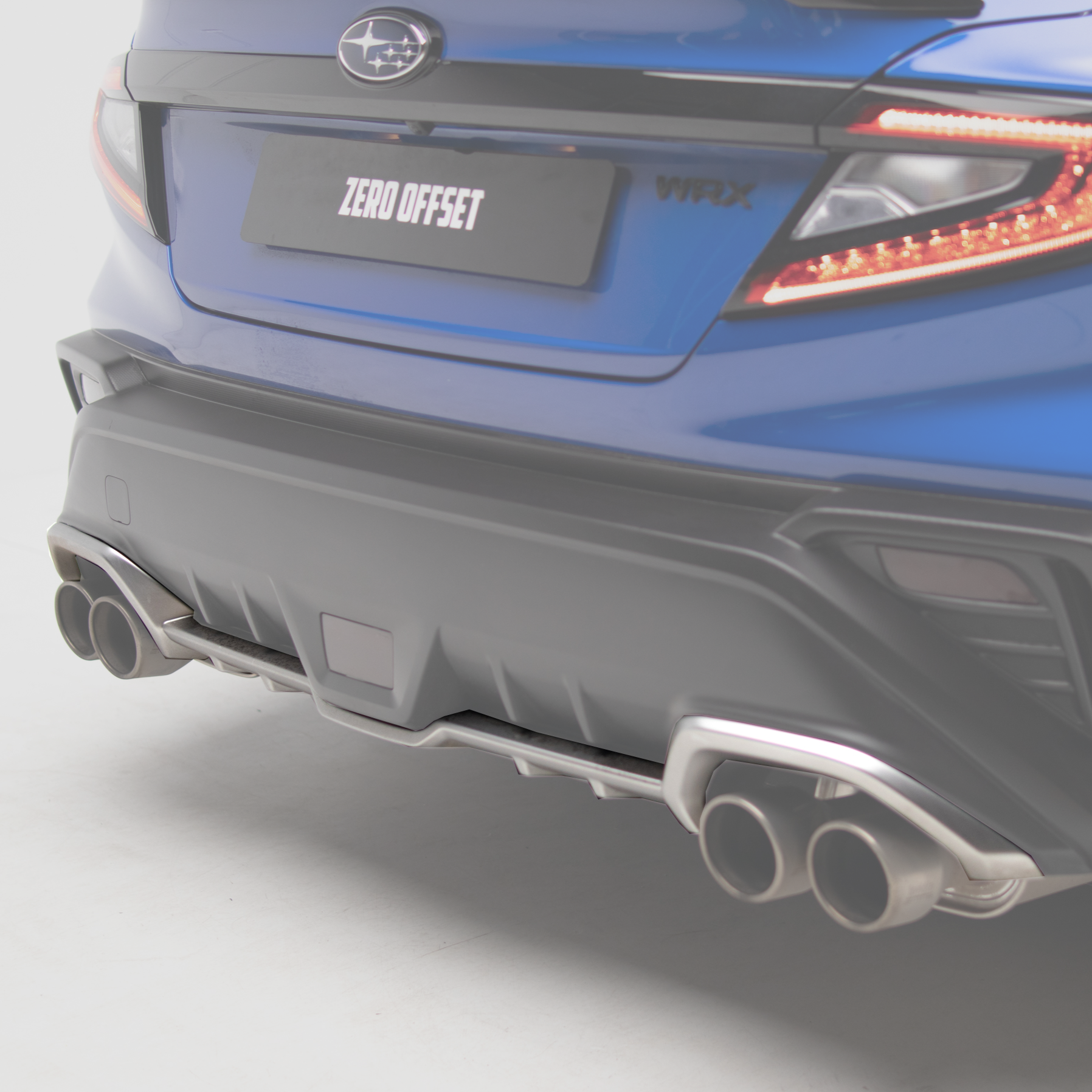 STI V2 Style Rear Diffuser for Subaru WRX VB Sedan 2022+