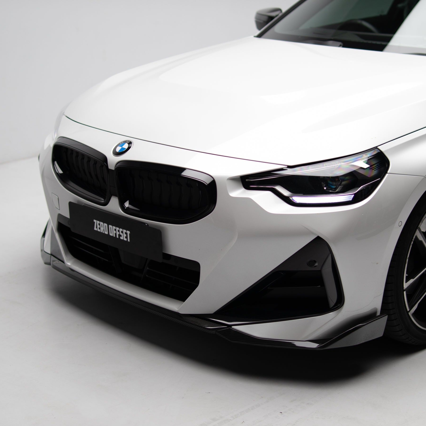 M Performance Style Pre Pregged Dry Carbon Fiber Front Lip for BMW 2 Series Coupe G42 2021+