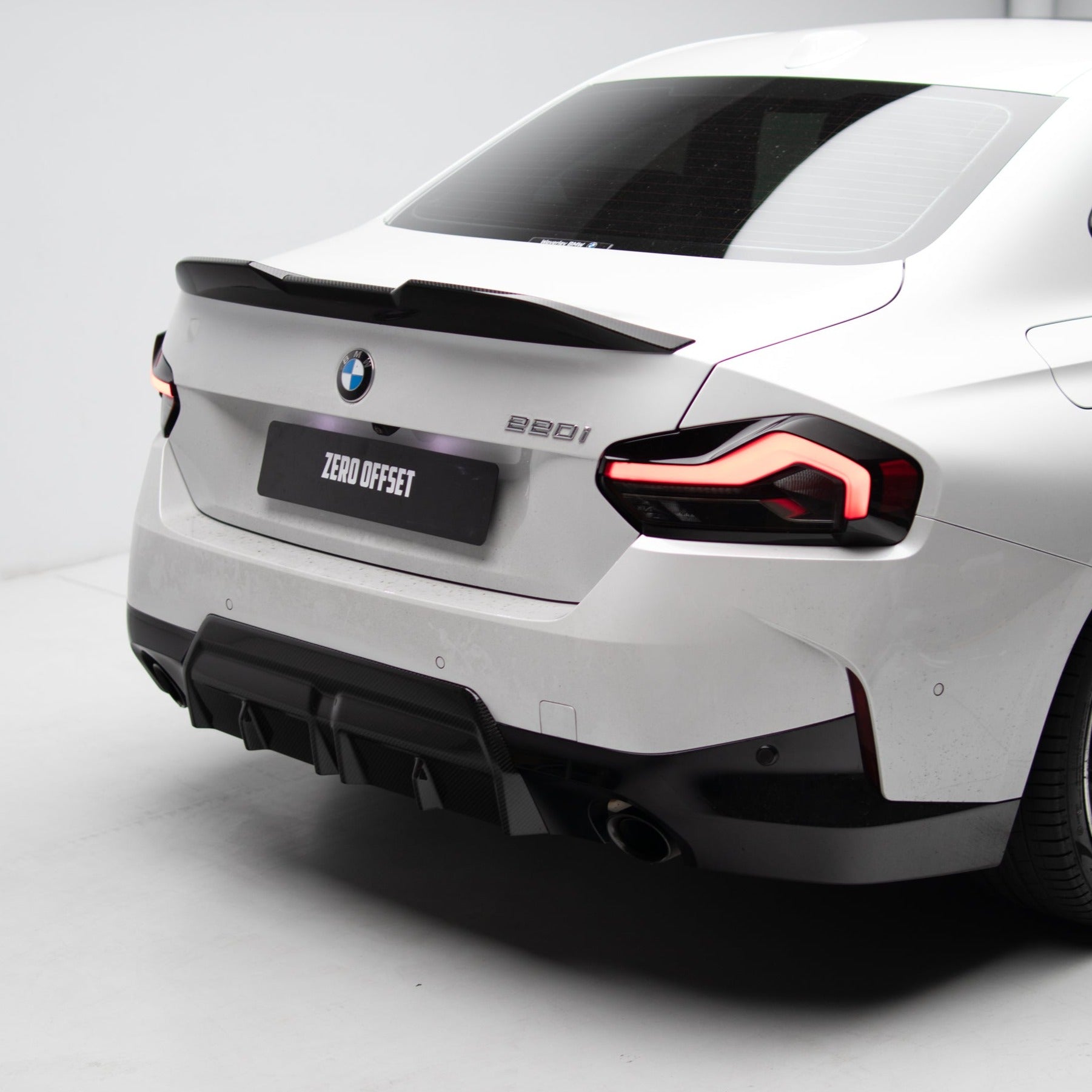 M Performance Style Pre Pregged Dry Carbon Fiber Spoiler for BMW 2 Series Coupe G42 2021+ / M2 G87 2023+