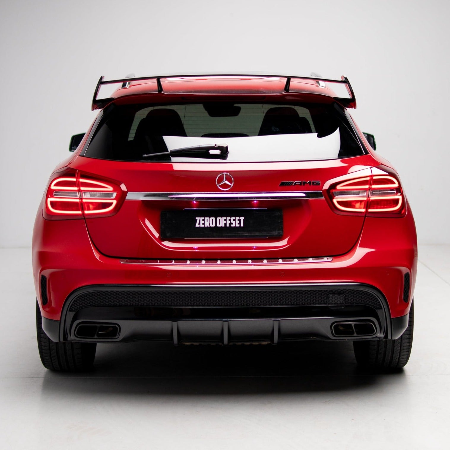 AMG Style Spoiler Gloss Black for Mercedes-Benz GLA X156 2013-2019