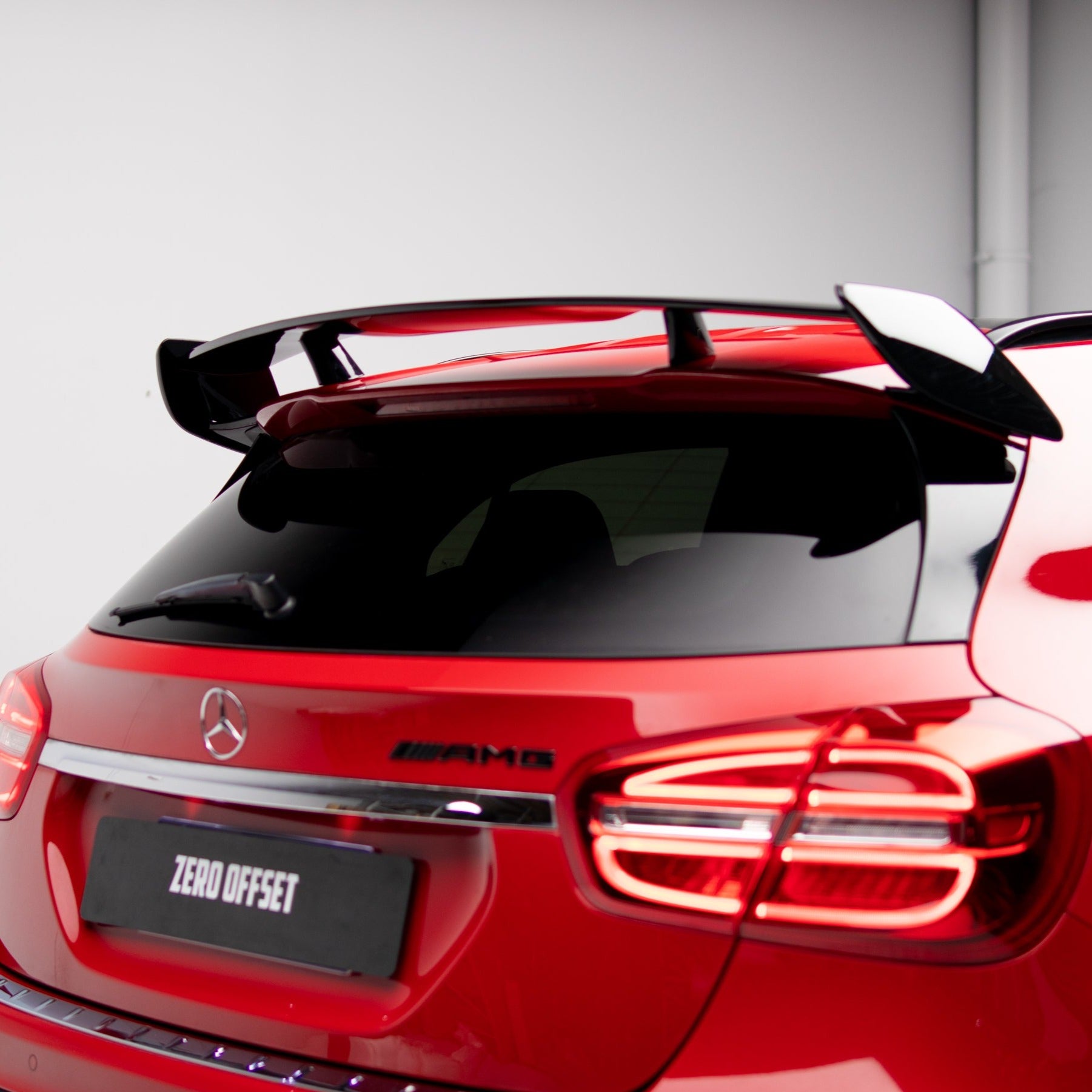 AMG Style Spoiler Gloss Black for Mercedes GLA X156 2013-2019