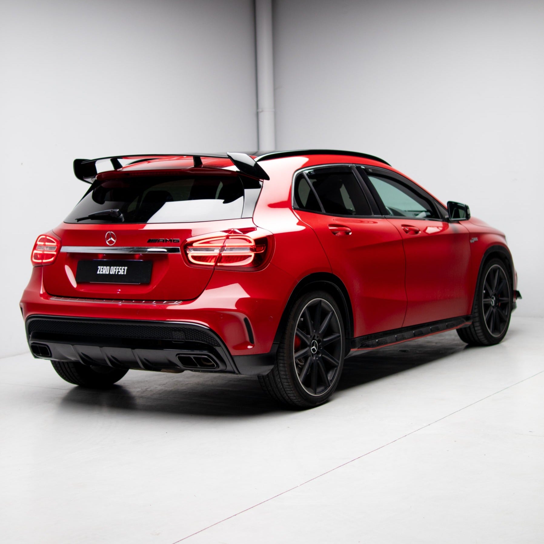 AMG Style Spoiler Gloss Black for Mercedes-Benz GLA X156 2013-2019