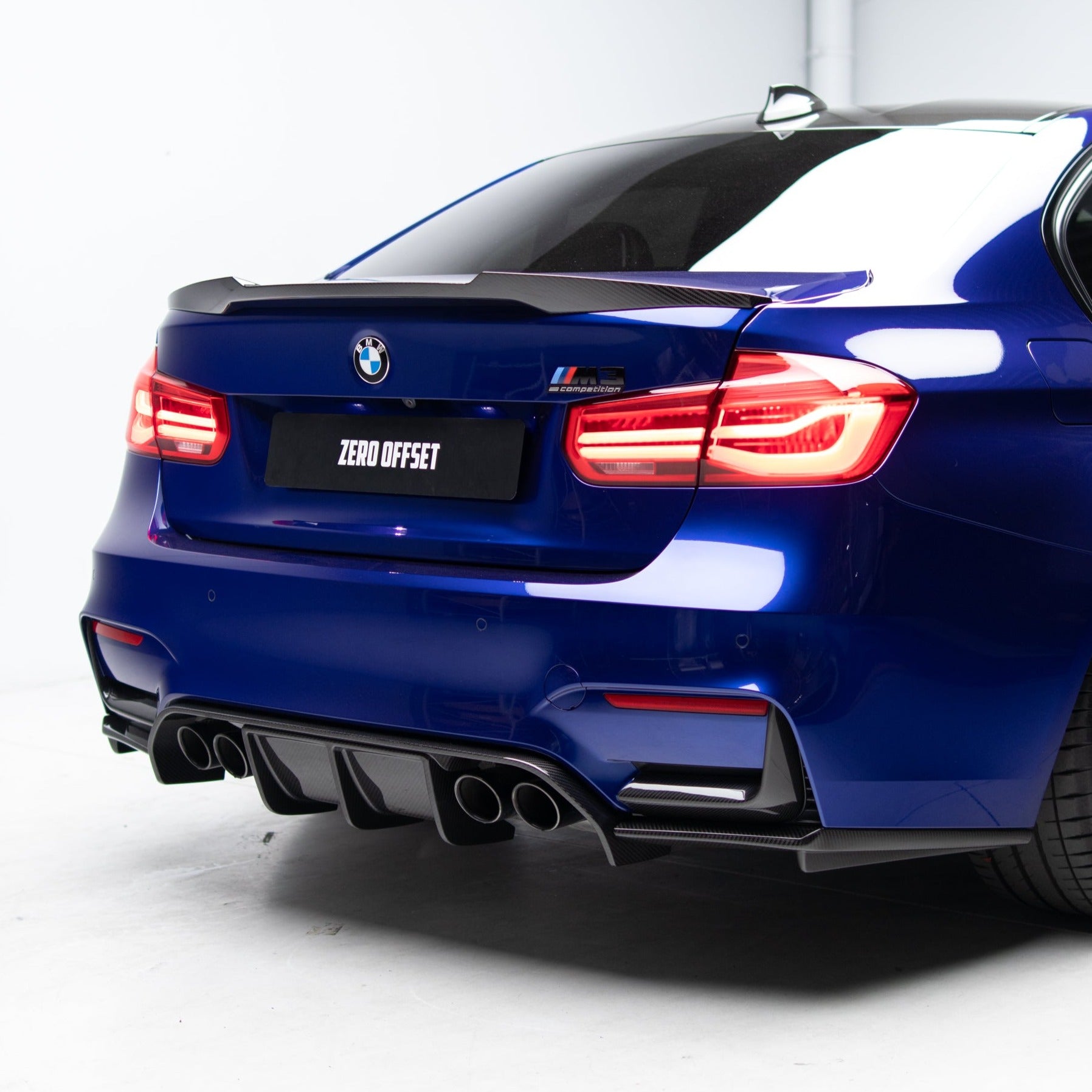 Vorsteiner Style Pre Pregged Carbon Fiber Rear Diffuser for BMW M3 F80 / M4 F82 F83 2014-2020