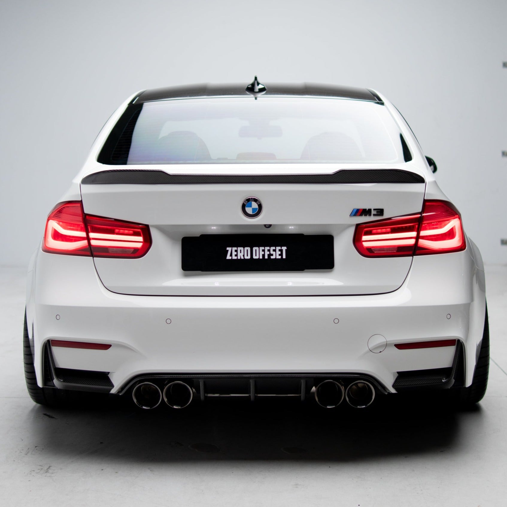 CS Style Pre Pregged Dry Carbon Fiber Spoiler for BMW 3 Series F30 2013-2018 / M3 F80 2013-2020