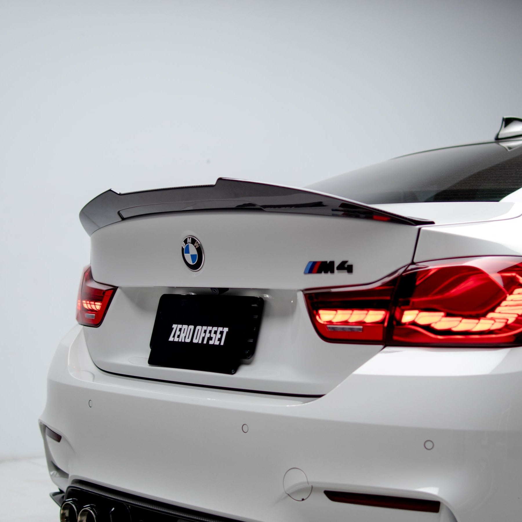 PSM Spoiler Pre Pregged Dry Carbon Fiber Style for BMW M4 F82 2014-2020