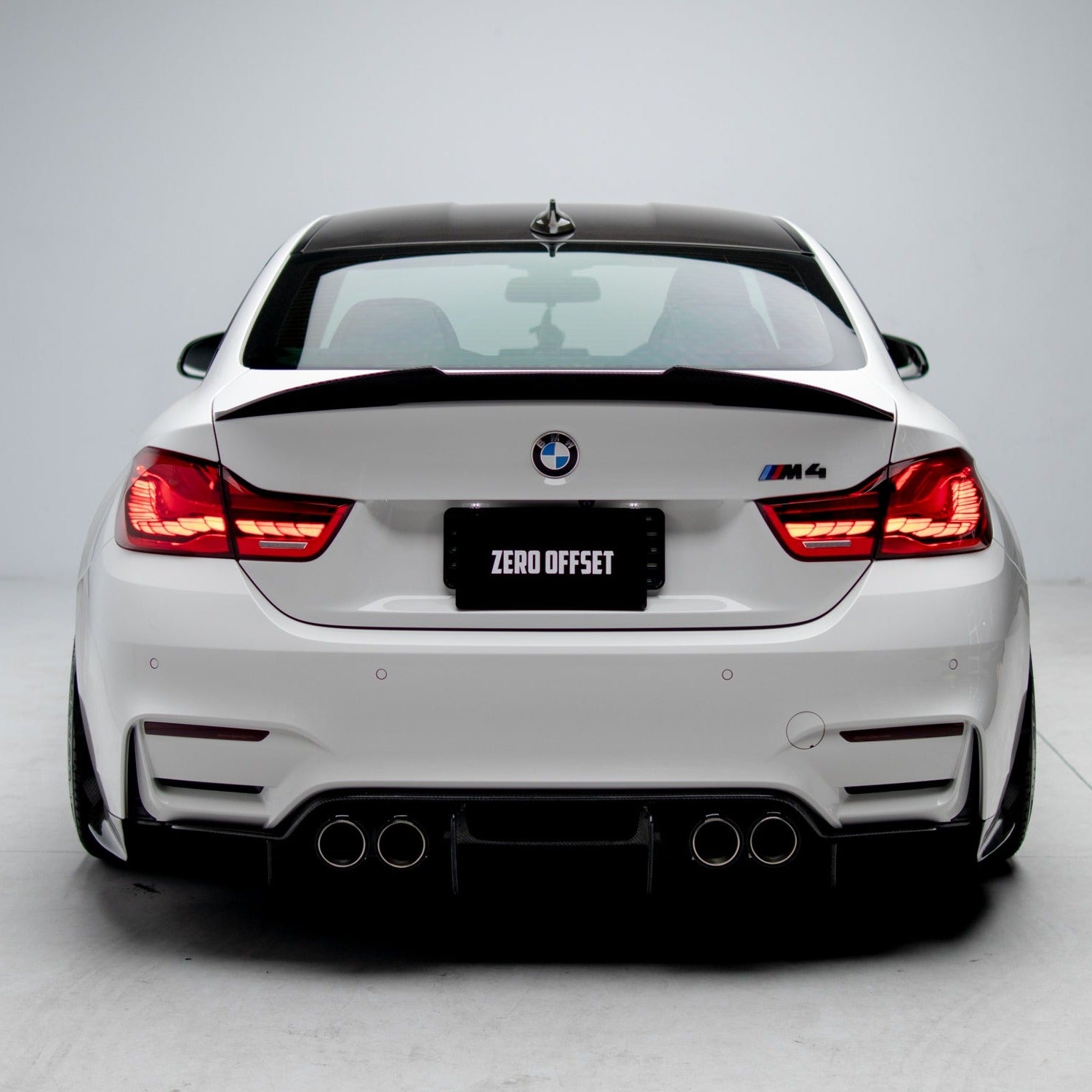 PSM Spoiler Pre Pregged Dry Carbon Fiber Style for BMW M4 F82 2014-2020