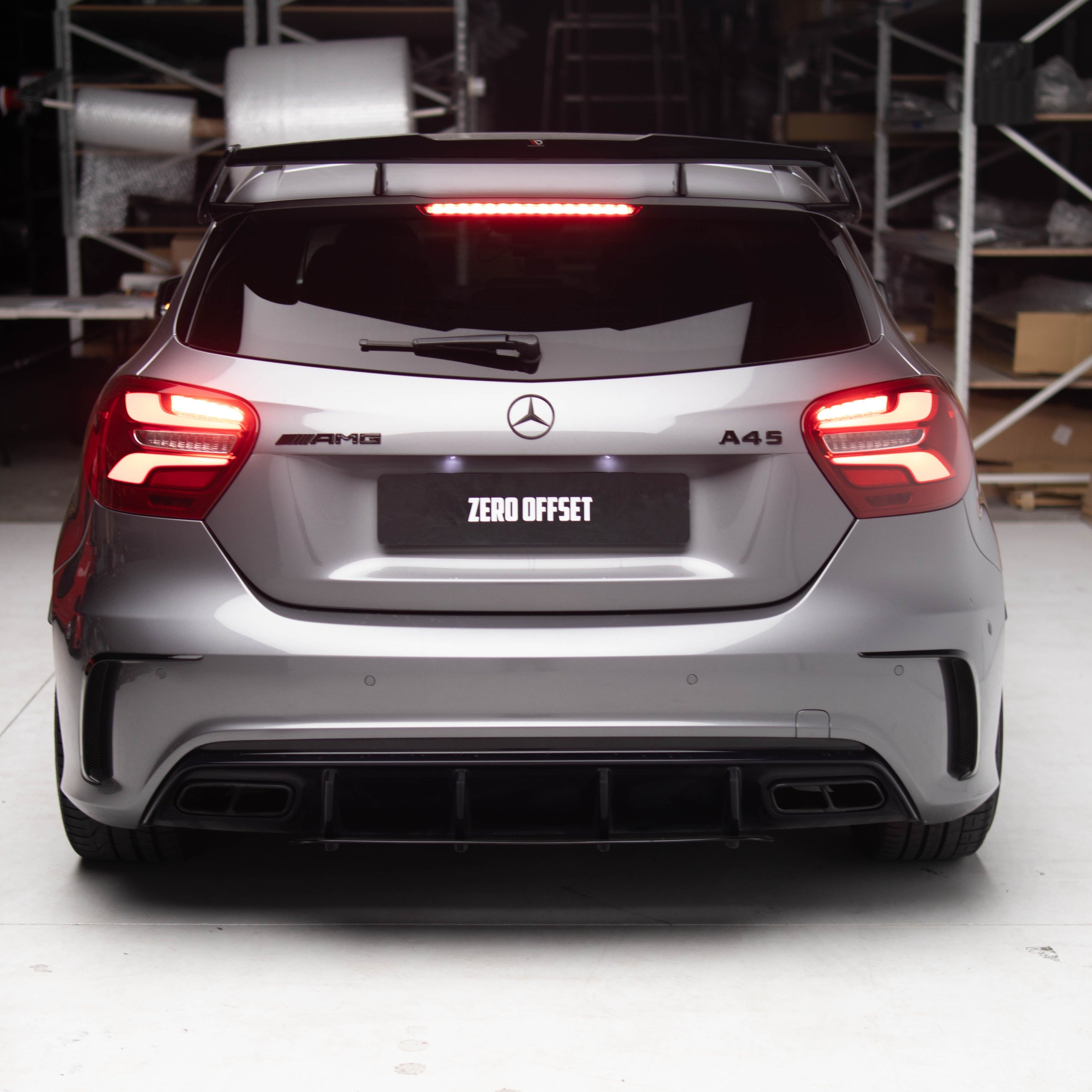 AMG Style Rear Diffuser & Exhaust Tips for Mercedes-Benz A Class W176 2013-2018