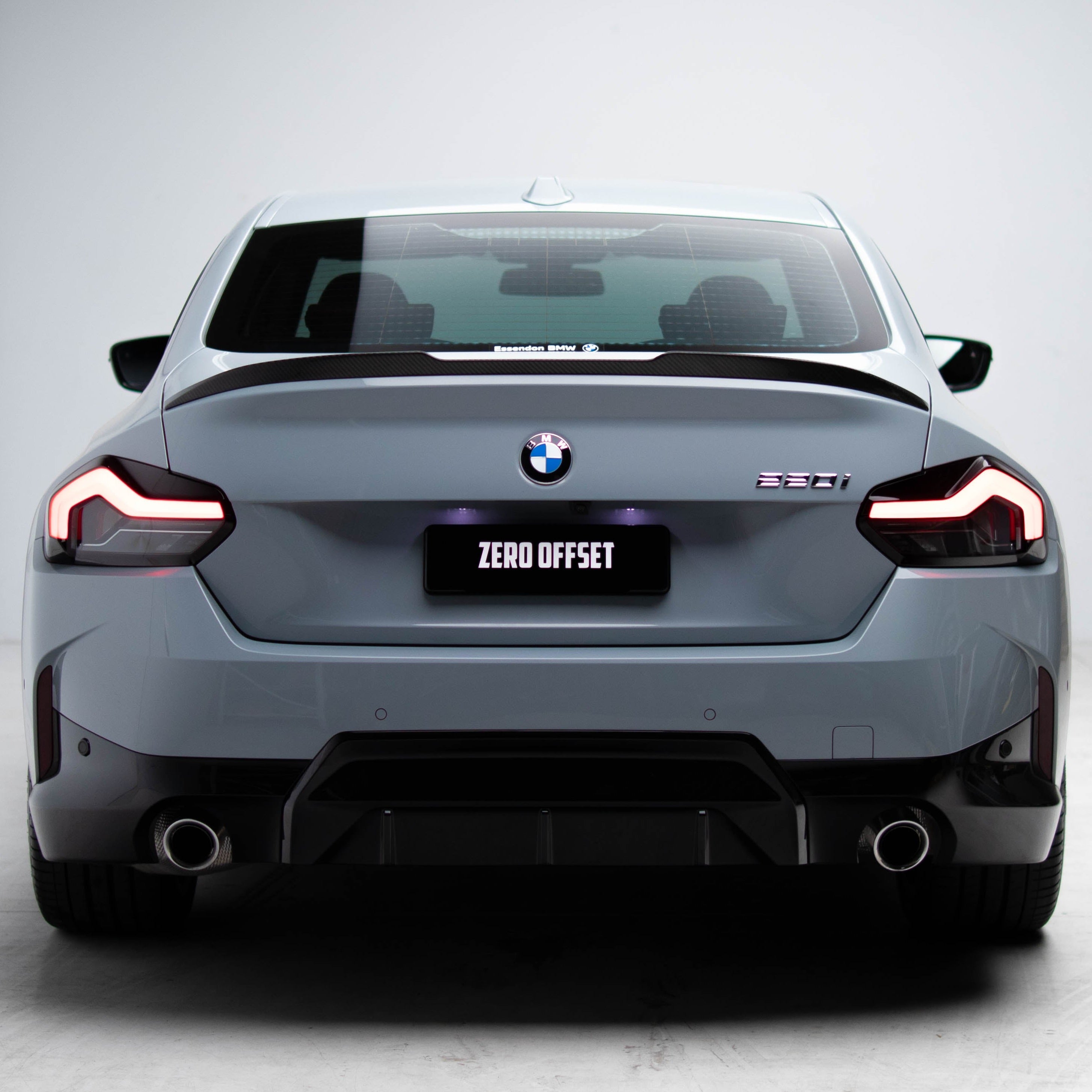 VS Style Pre Pregged Dry Carbon Fiber Spoiler for BMW 2 Series Coupe G42 2021+ / M2 G87 2023+