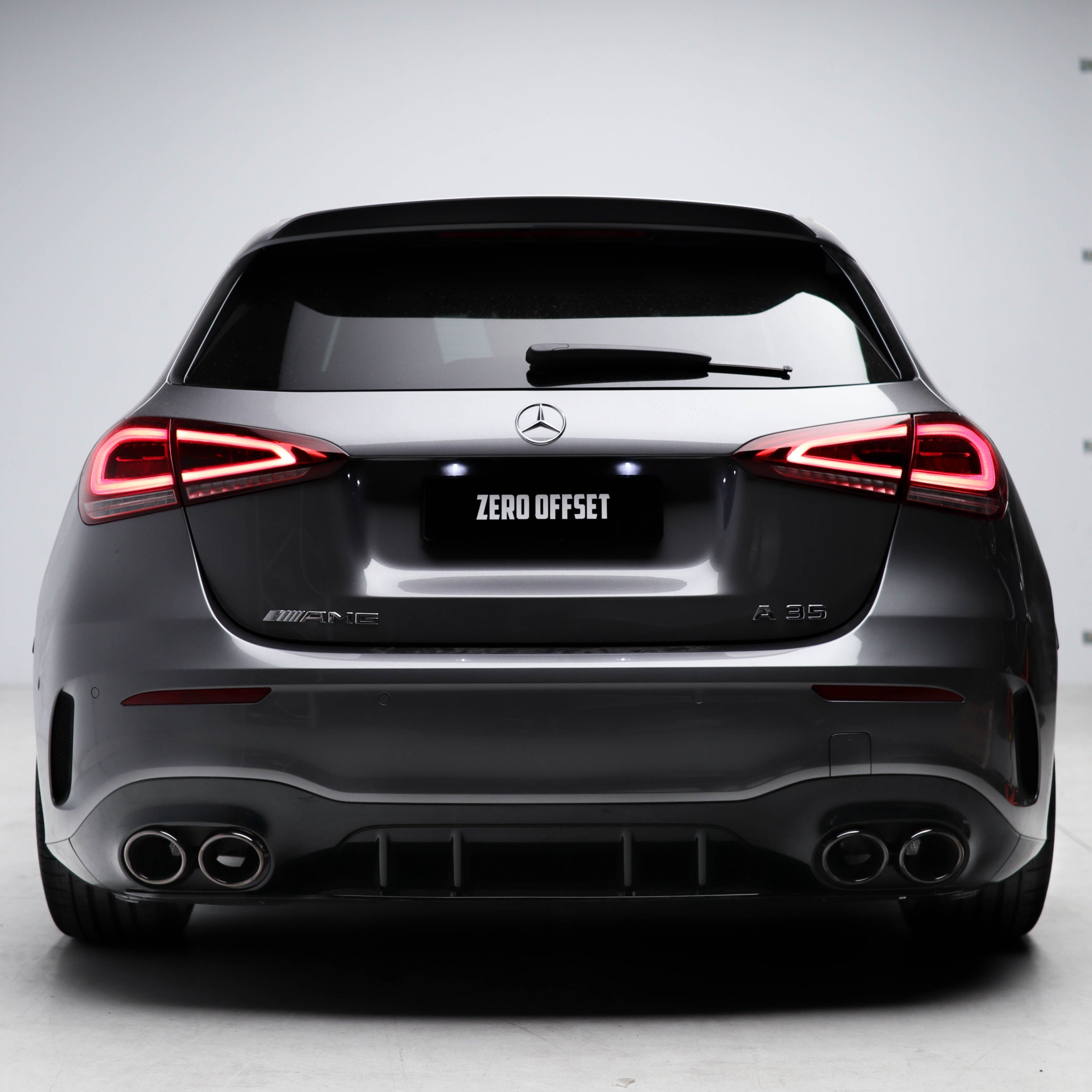 AMG Style Rear Diffuser & Exhaust Tips for Mercedes-Benz A Class W177 Hatchback 2019+