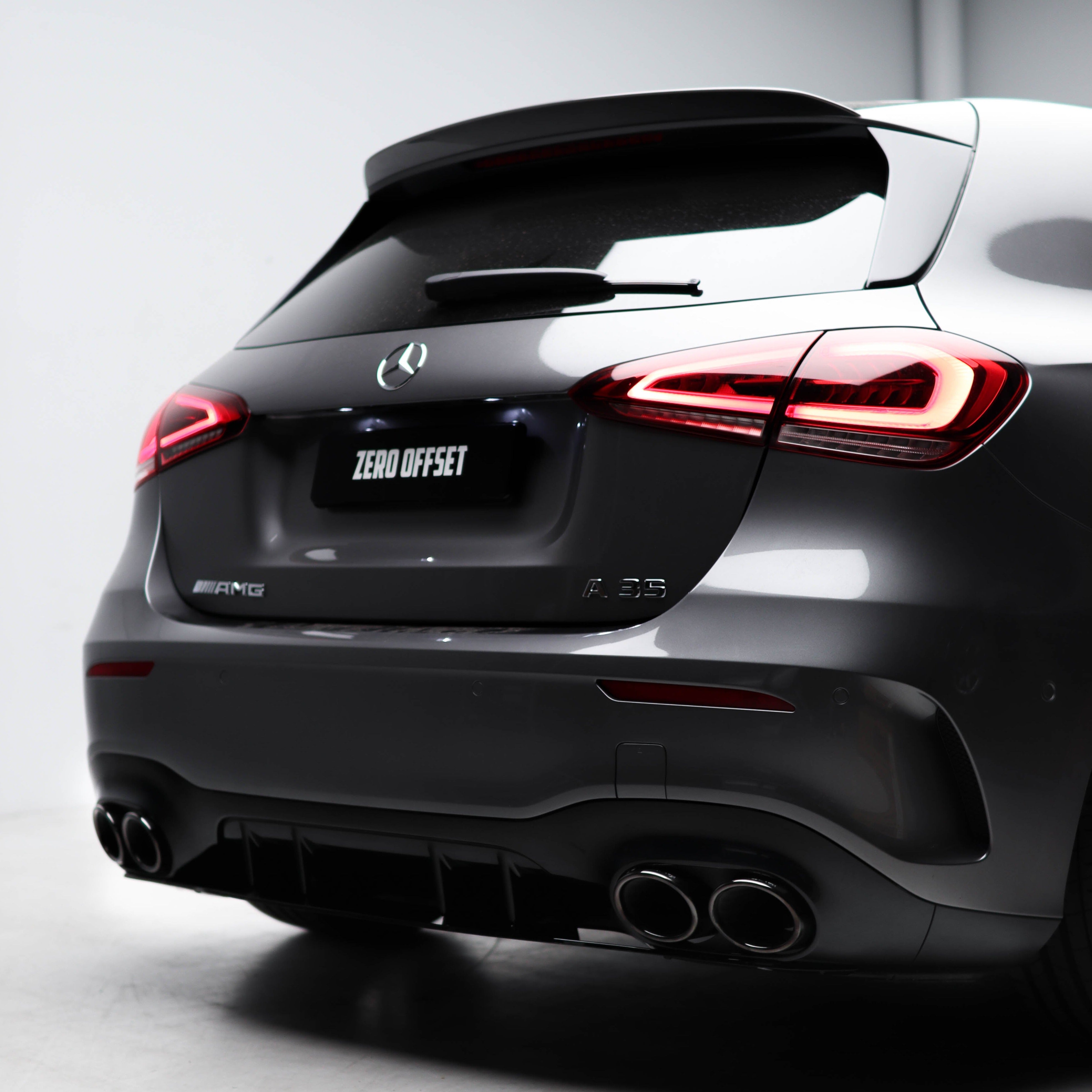 AMG Style Rear Diffuser & Exhaust Tips for Mercedes-Benz A Class W177 Hatchback 2019+