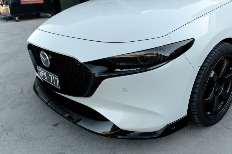 Kuroi Style Front Lip for Mazda 3 BP Hatch 2019+