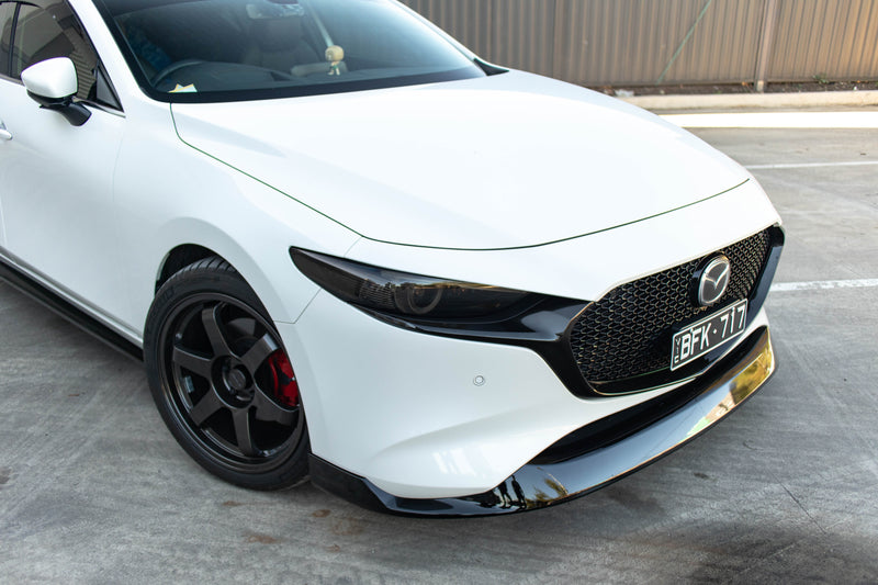 Kuroi Style Front Lip for Mazda 3 BP Hatch 2019+