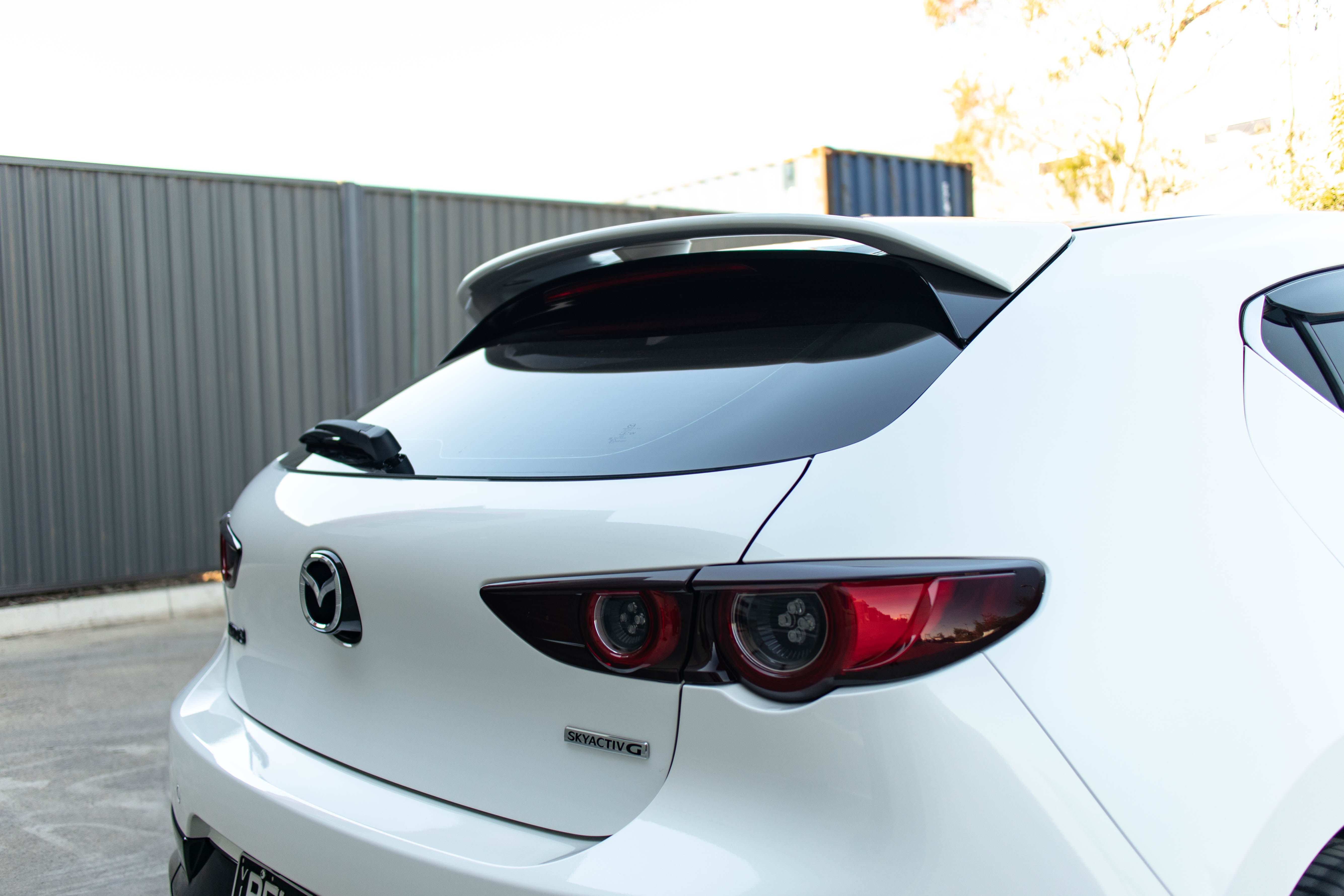 Kuroi Style Roof Spoiler for Mazda 3 BP Hatch 2019+