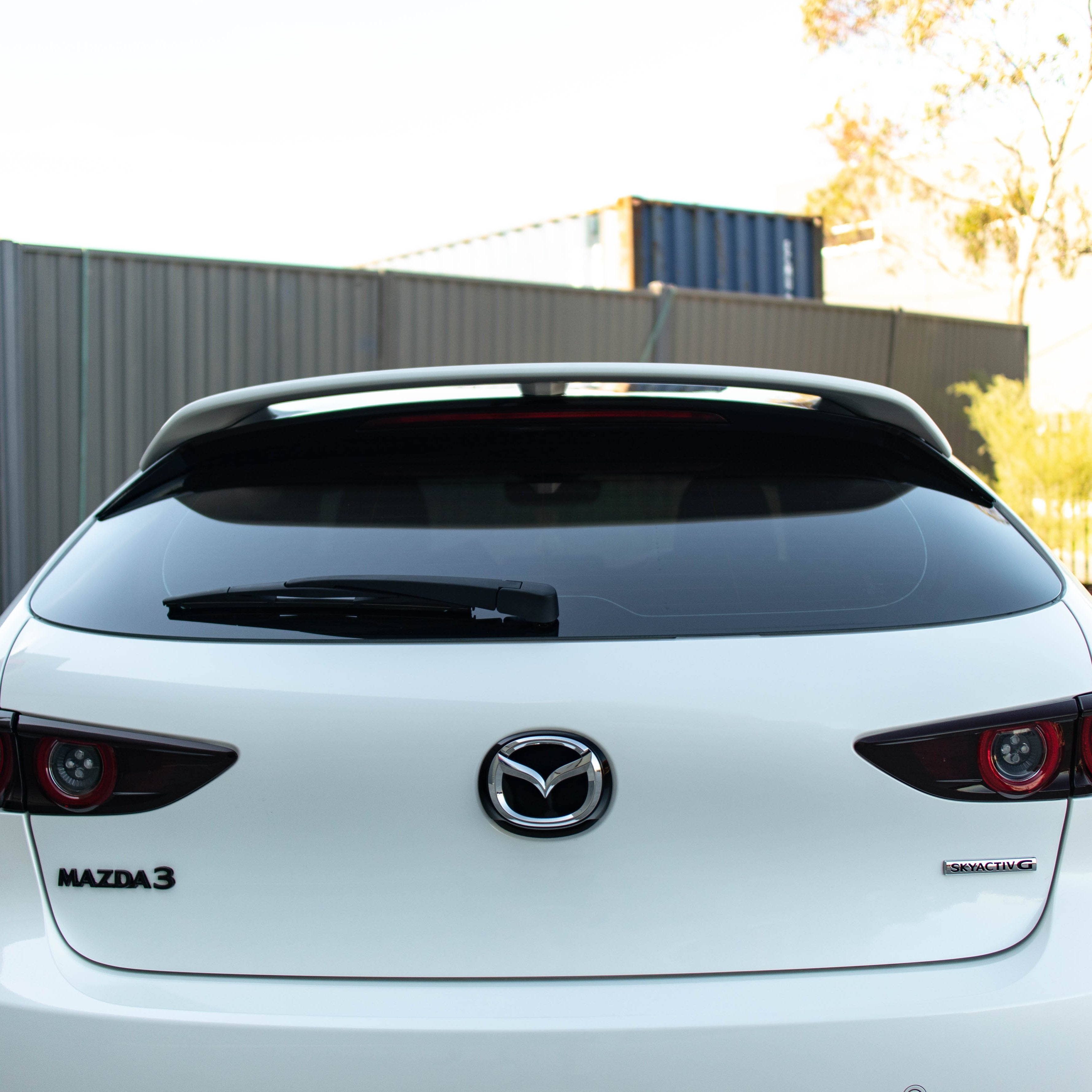 Kuroi Style Roof Spoiler for Mazda 3 BP Hatch 2019+