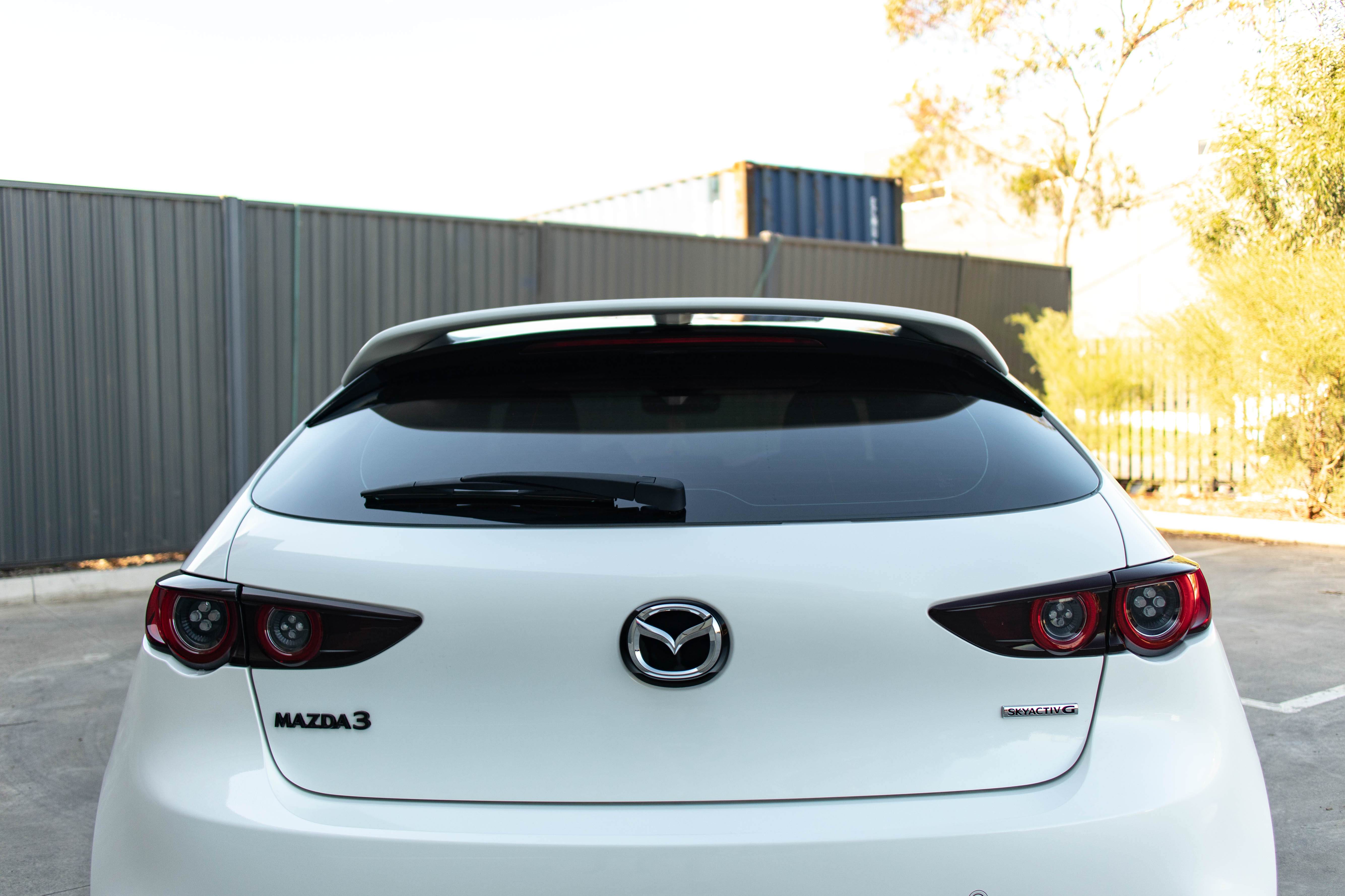 Kuroi Style Roof Spoiler for Mazda 3 BP Hatch 2019+