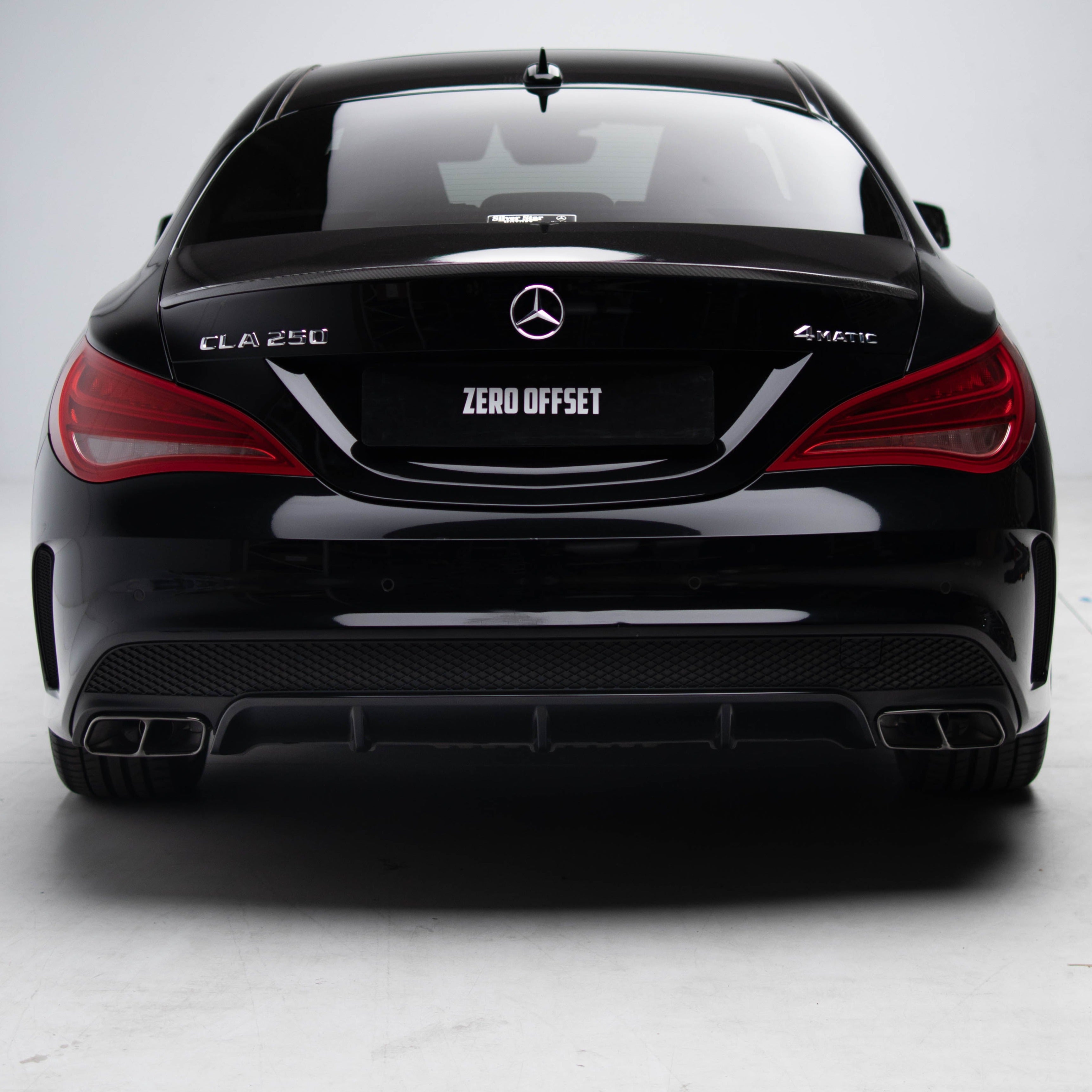 AMG Style Rear Diffuser & Exhaust Tips for Mercedes-Benz CLA Class C117 Coupe / X117 Wagon 2014-2018