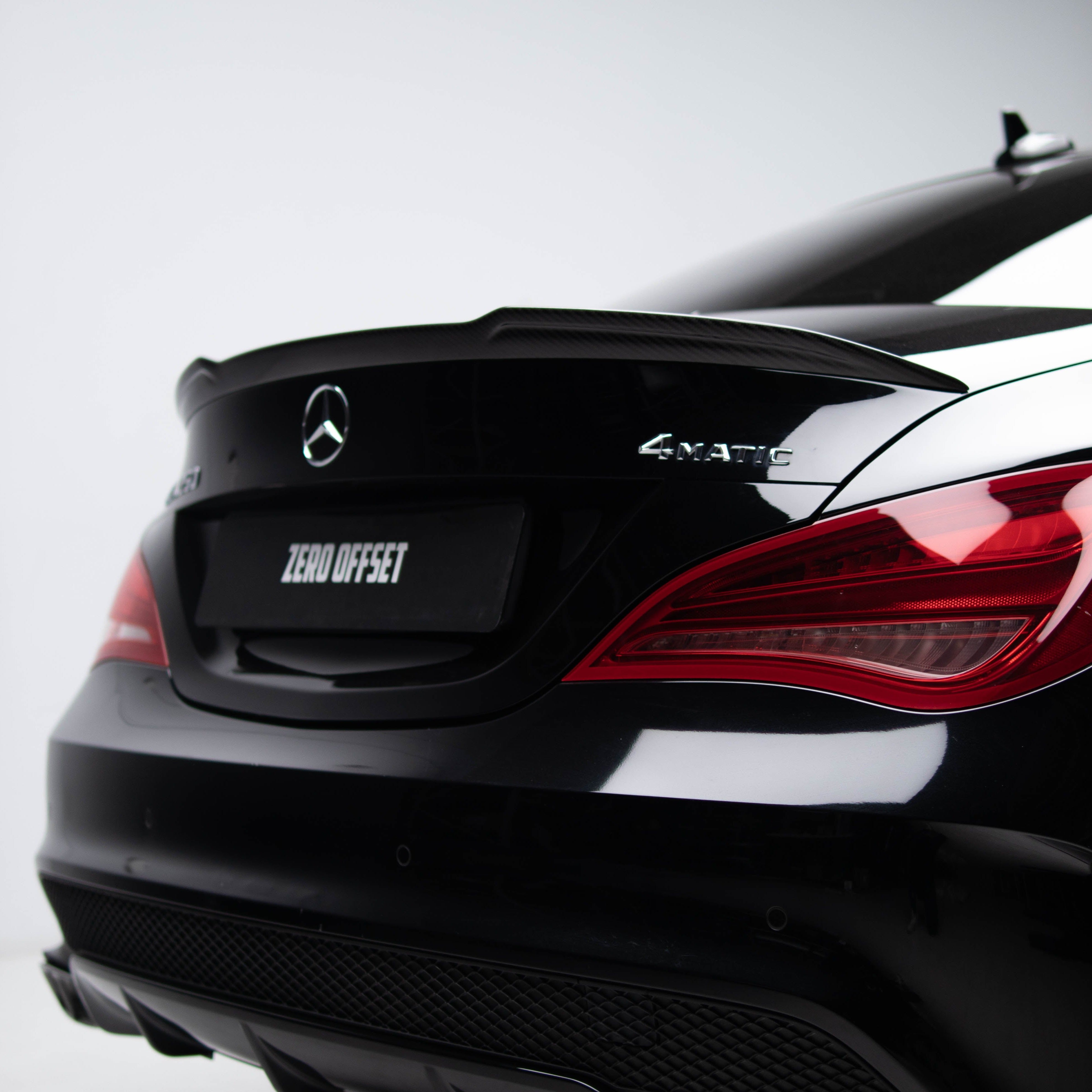 X-Style Pre Pregged Dry Carbon Fiber Spoiler for Mercedes CLA C117 Coupe 2013-2019