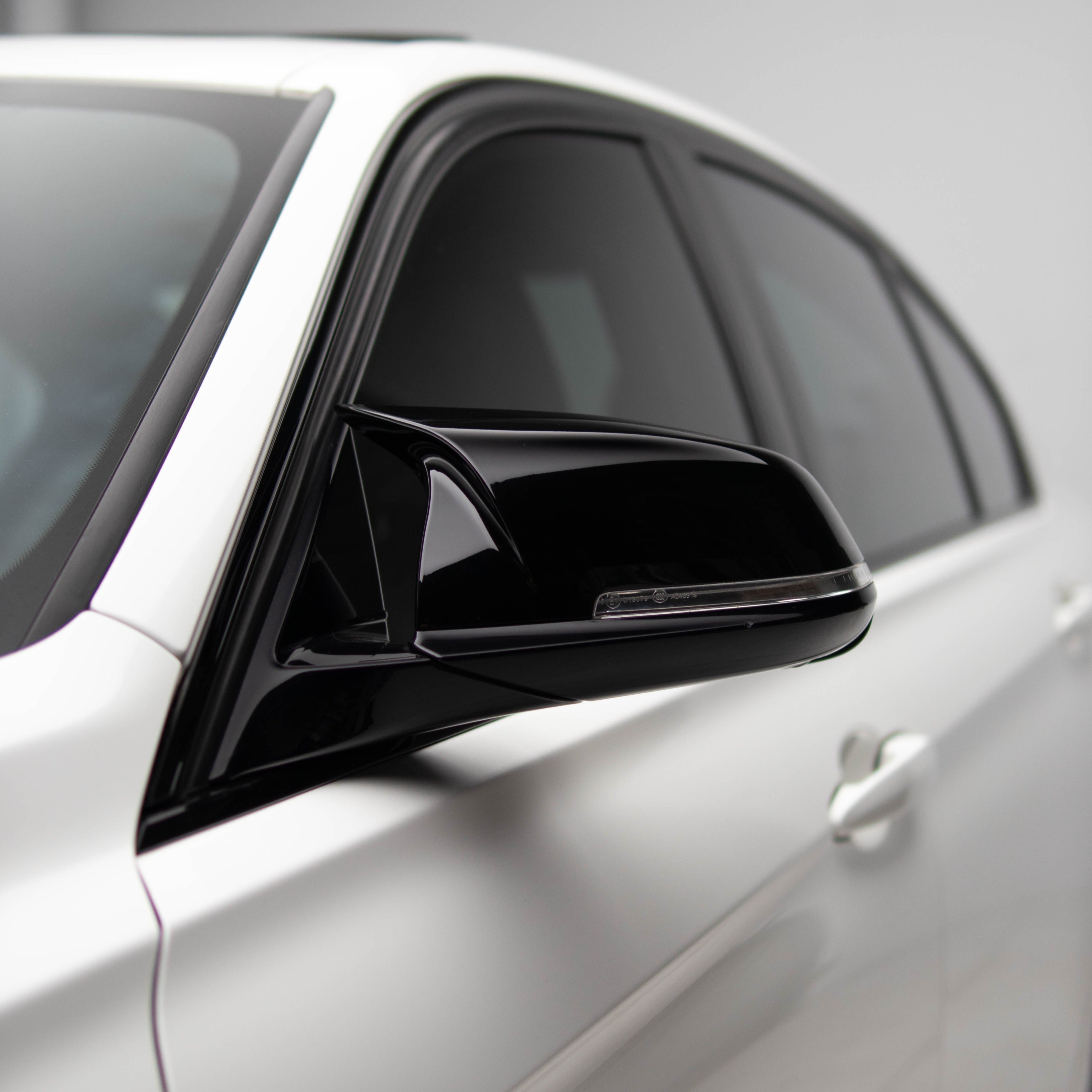 M Performance Style Gloss Black Mirror Caps for BMW 1 / 2 / 3 / 4 Series F20 F22 F23 F30 F32 F33 F87