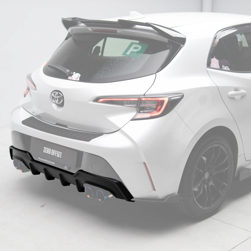 Tom's Style Rear Diffuser for Toyota Corolla Hatch 2018+