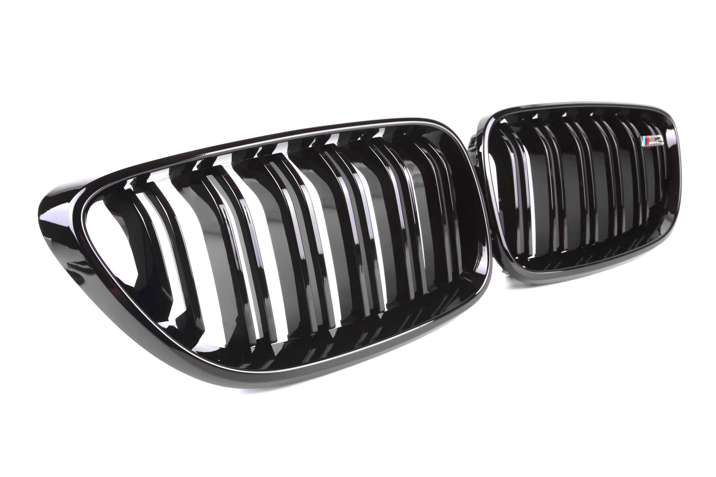 M Performance Gloss Black Grille (Dual Slat) For BMW 2 Series F22 F23 / M2 F87 Non Comp 2014-2020