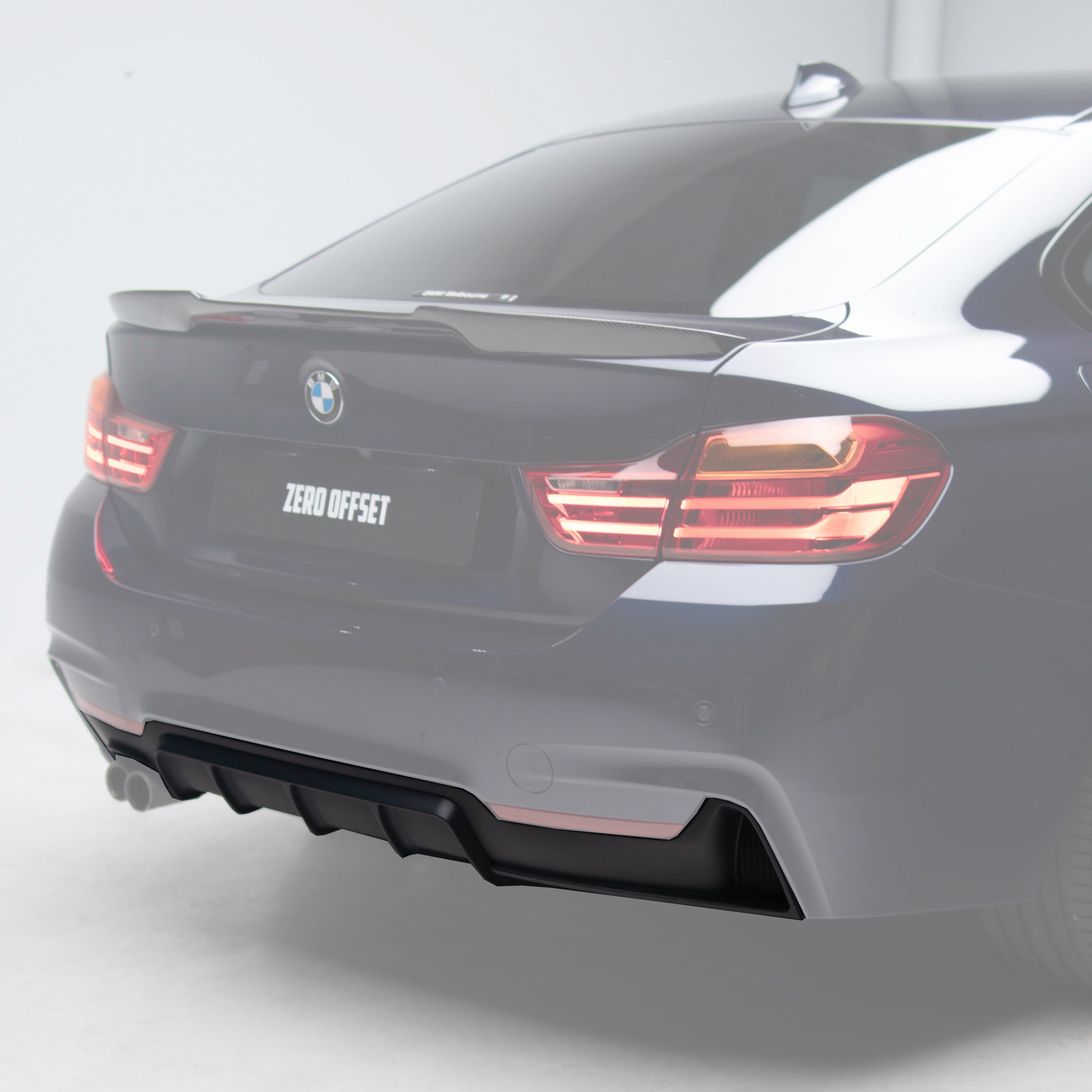 M Performance Style Rear Diffuser for BMW 4 Series (F32/F33/F36) 13-19