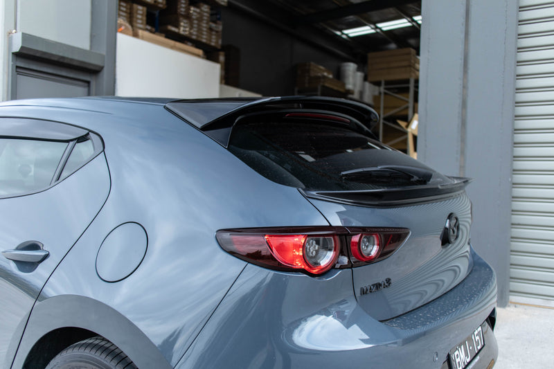 Kuroi Style Roof Spoiler for Mazda 3 BP Hatch 2019+