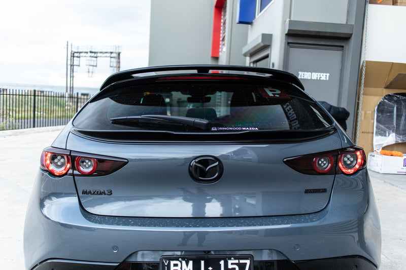 Kuroi Style Roof Spoiler for Mazda 3 BP Hatch 2019+