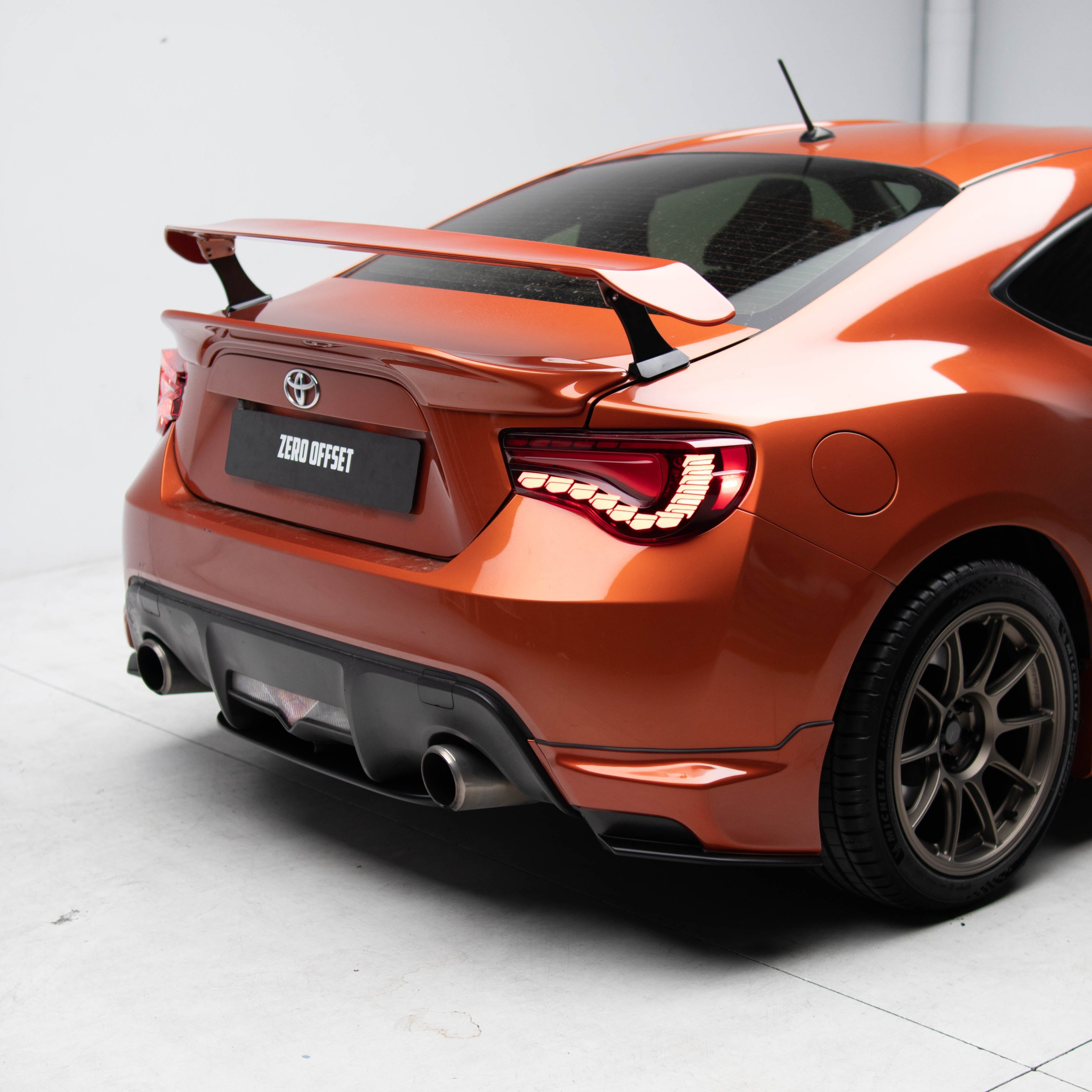 Aero Nur Style Rear Pods for Toyota 86 (ZN6) 2012-2016 / Subaru BRZ (ZC6) 2012-2021