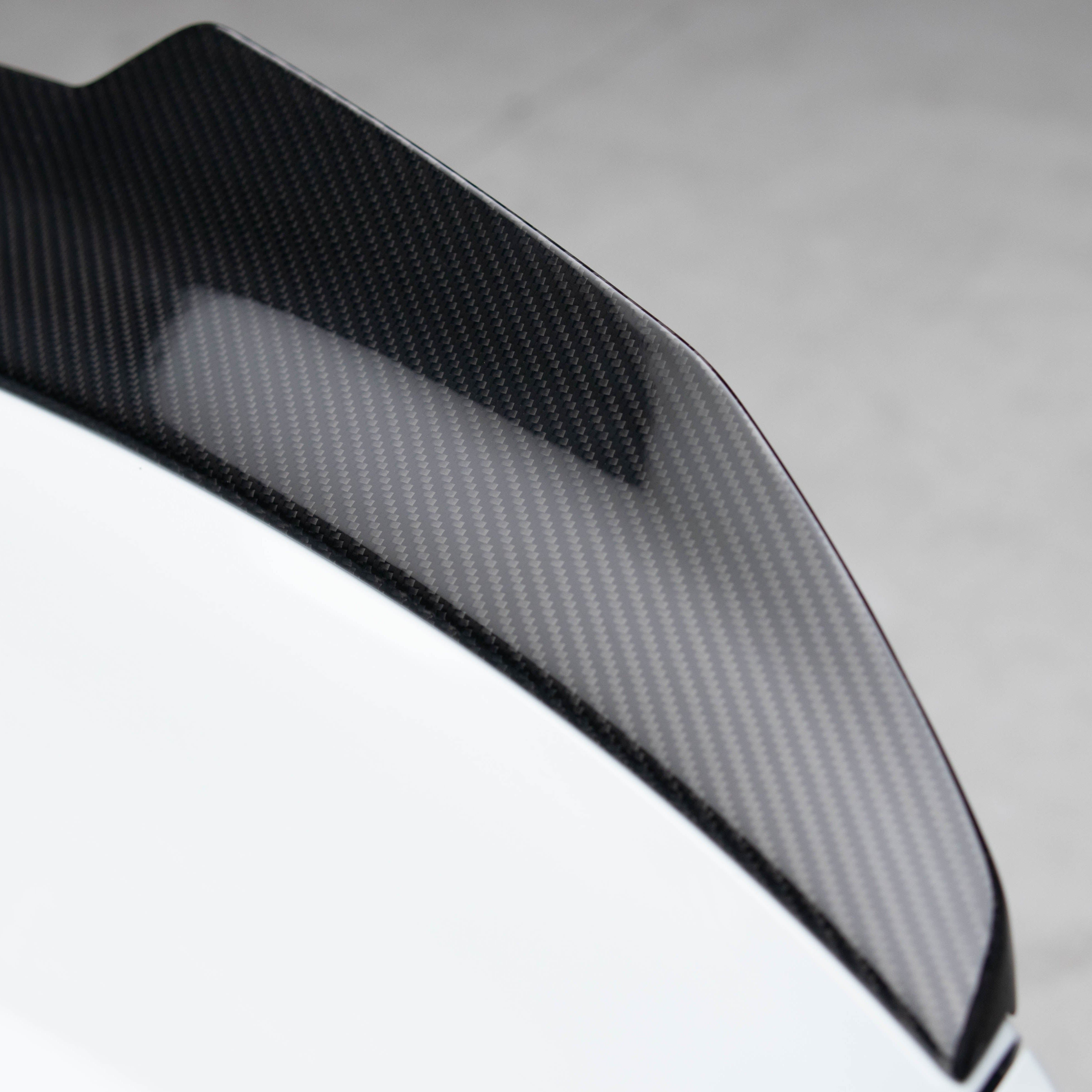 PSM Style Pre Pregged Dry Carbon Fiber Spoiler for Audi A3/S3/RS3 8V Sedan 2013+