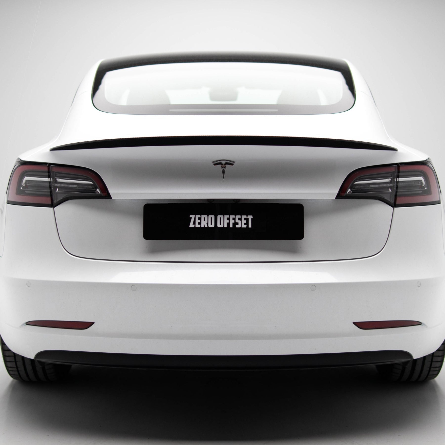 Performance Style Rear Spoiler (Carbon Fibre) - Tesla Model 3 19+