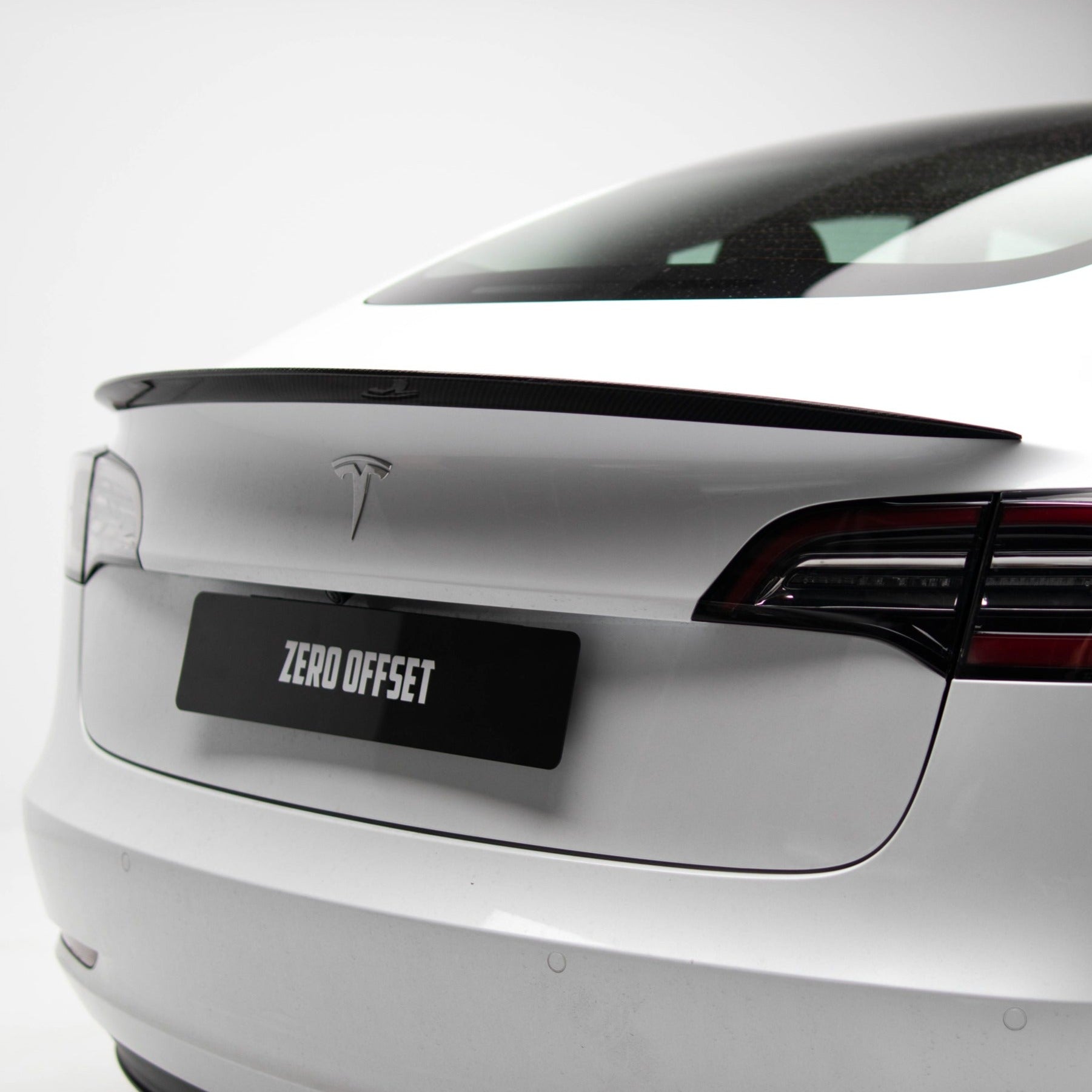 Performance Style Rear Spoiler (Carbon Fibre) - Tesla Model 3 19-23