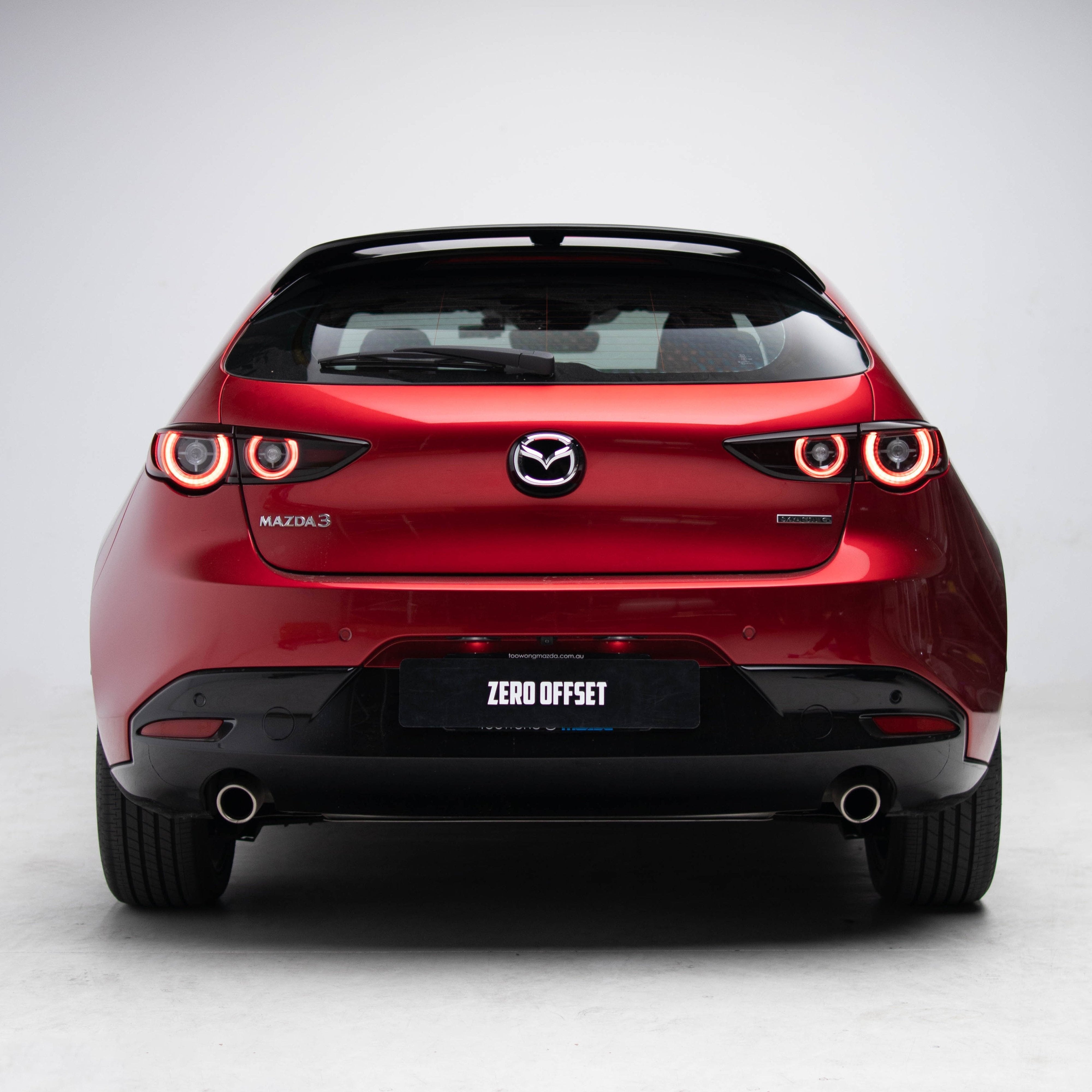 Kuroi Style Roof Spoiler for Mazda 3 BP Hatch 2019+