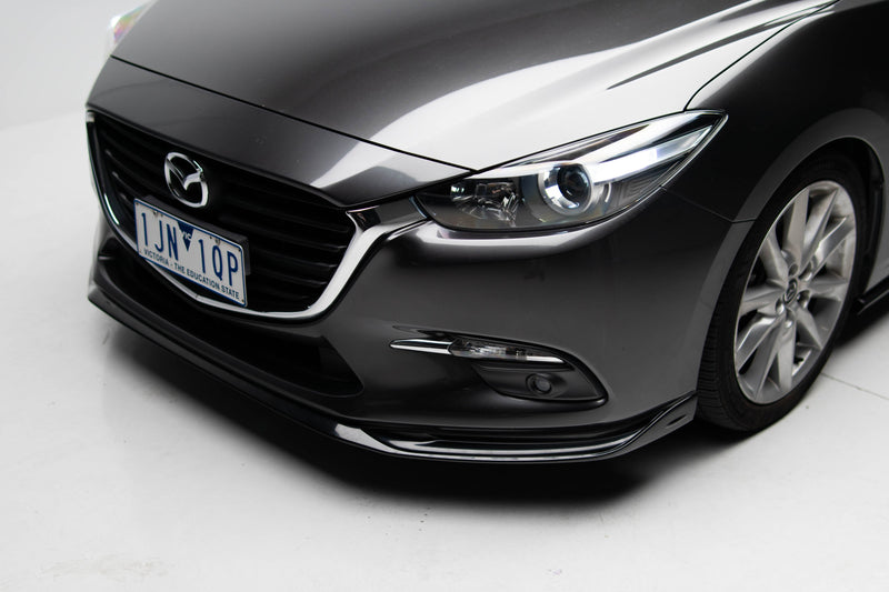 Kuroi Style Front Lip for Mazda 3 BN Sedan/Hatch 2017-2018