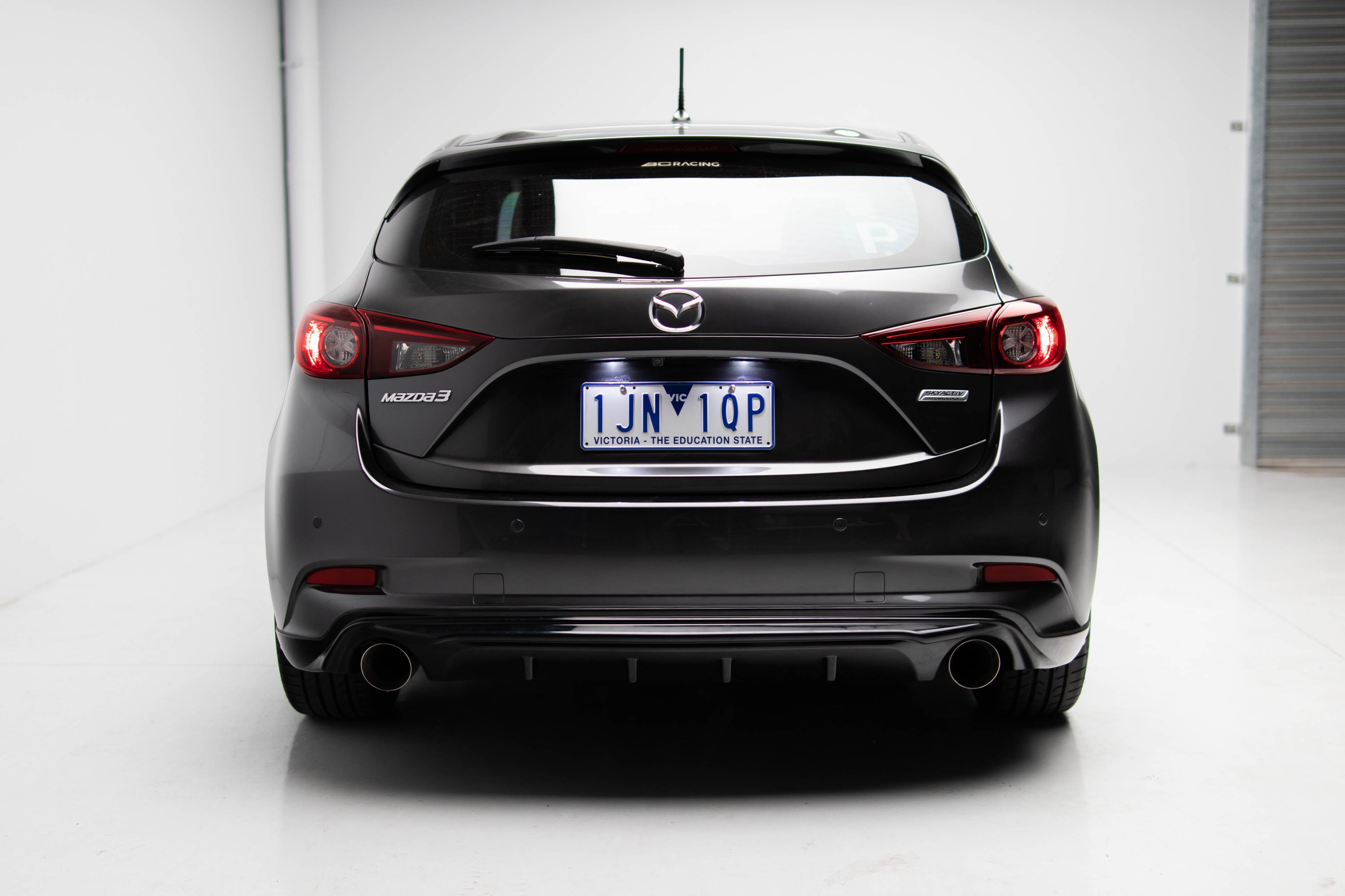 Kuroi Style Rear Diffuser for Mazda 3 BN Hatch 2017-2018