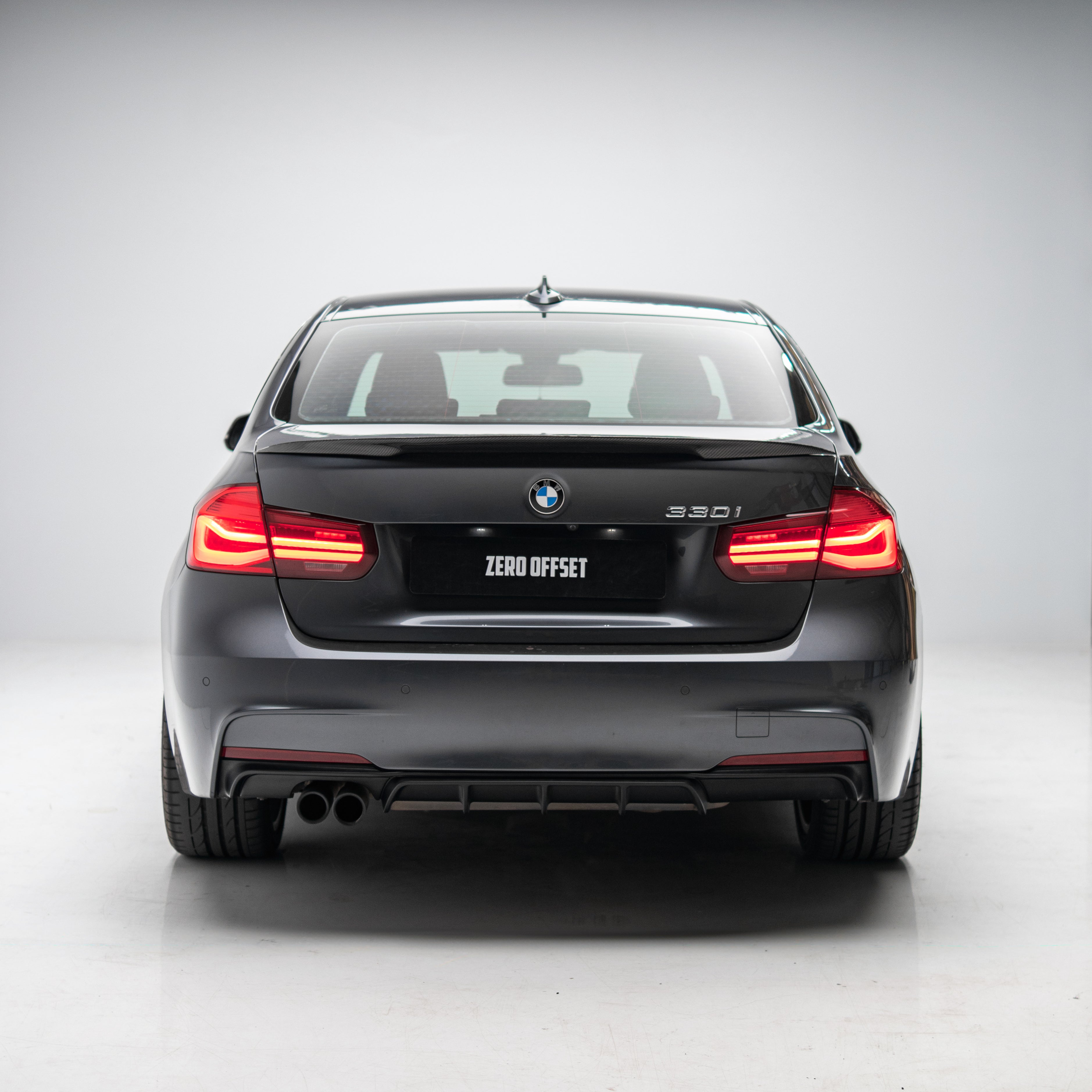 M Performance Style Rear Diffuser for BMW 3 Series (F30) 12-18