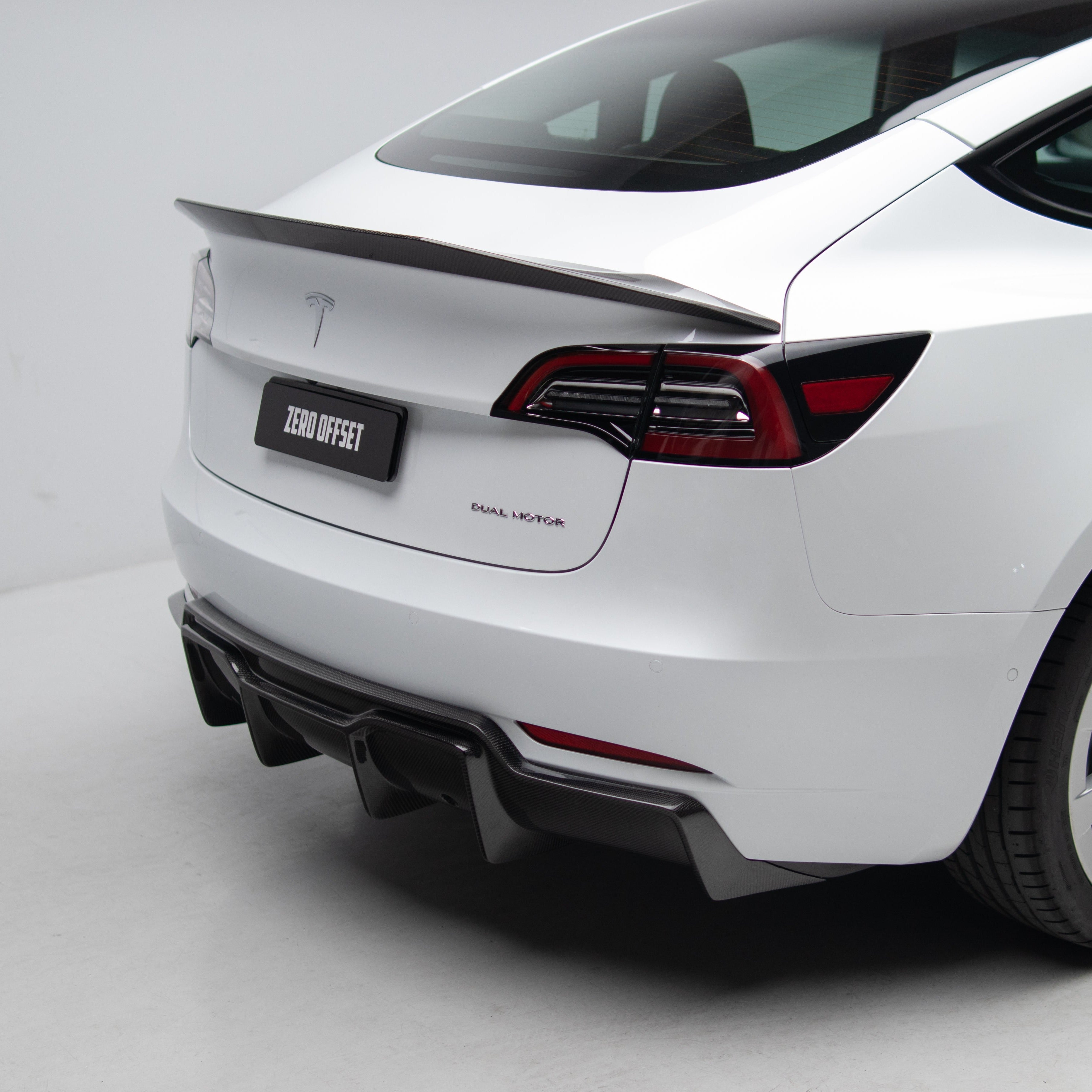 Vorsteiner Style Rear Spoiler (Carbon Fibre) for Tesla Model 3 19+