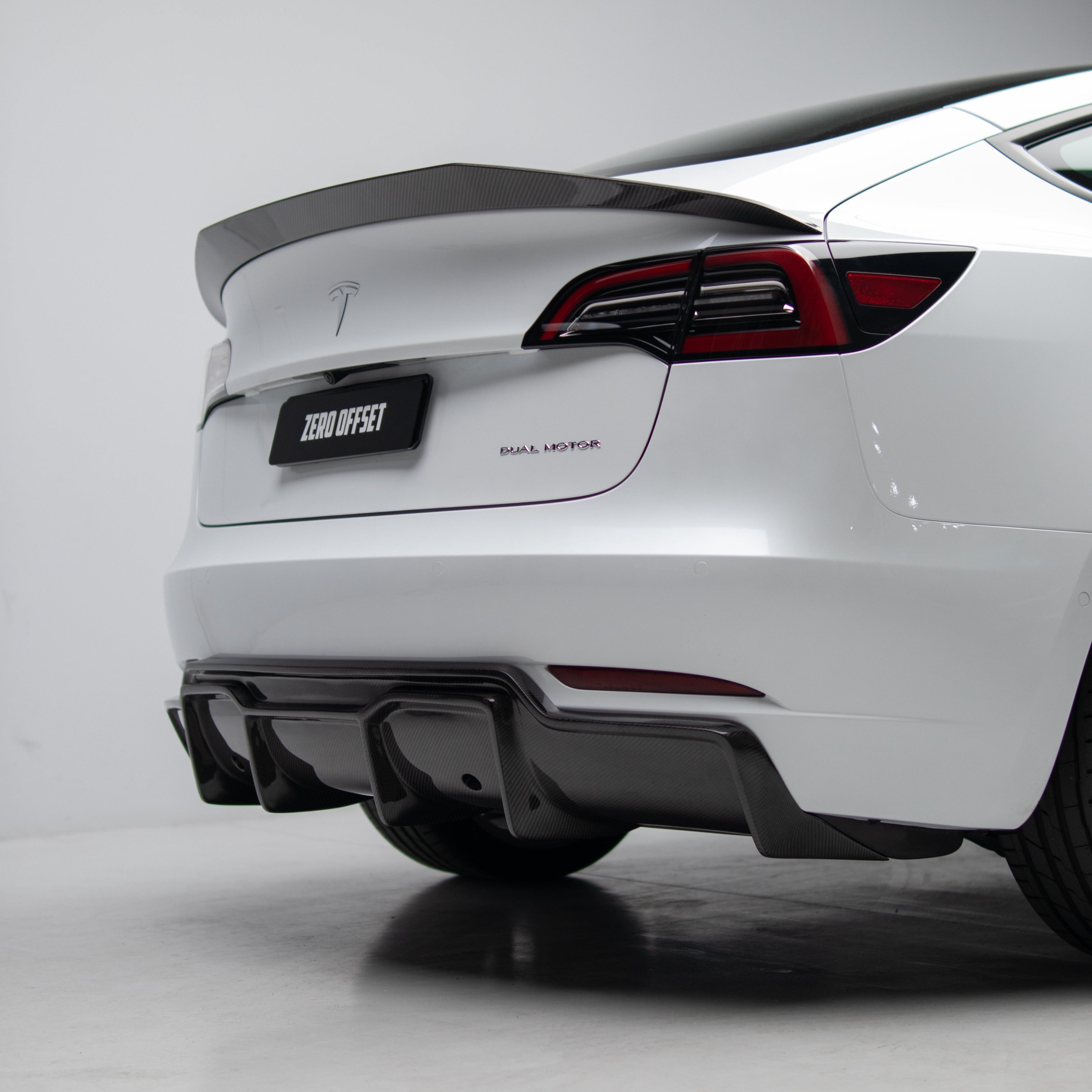 Vorsteiner Style Rear Spoiler (Carbon Fibre) for Tesla Model 3 19+