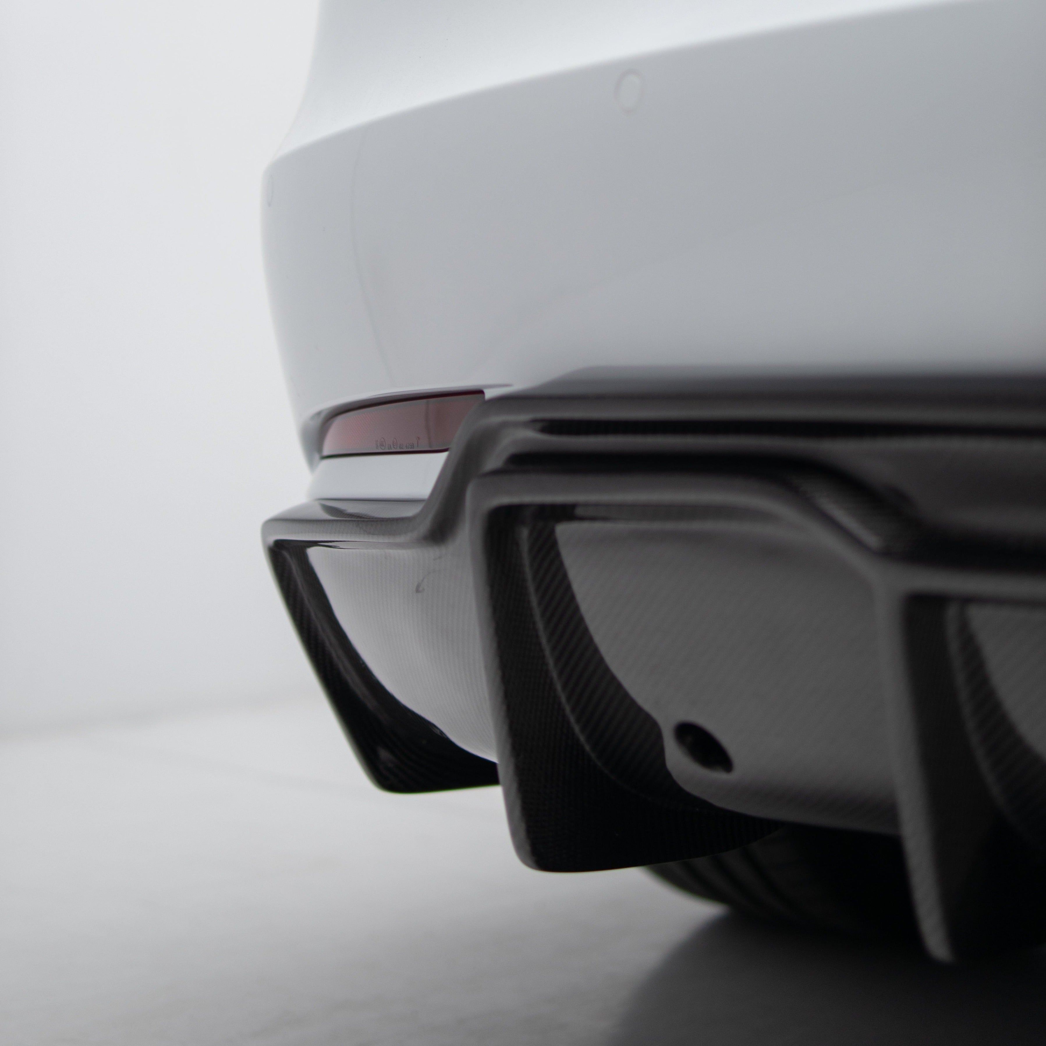 Vorsteiner Style Rear Diffuser (Carbon Fibre) for Tesla Model 3 19-23