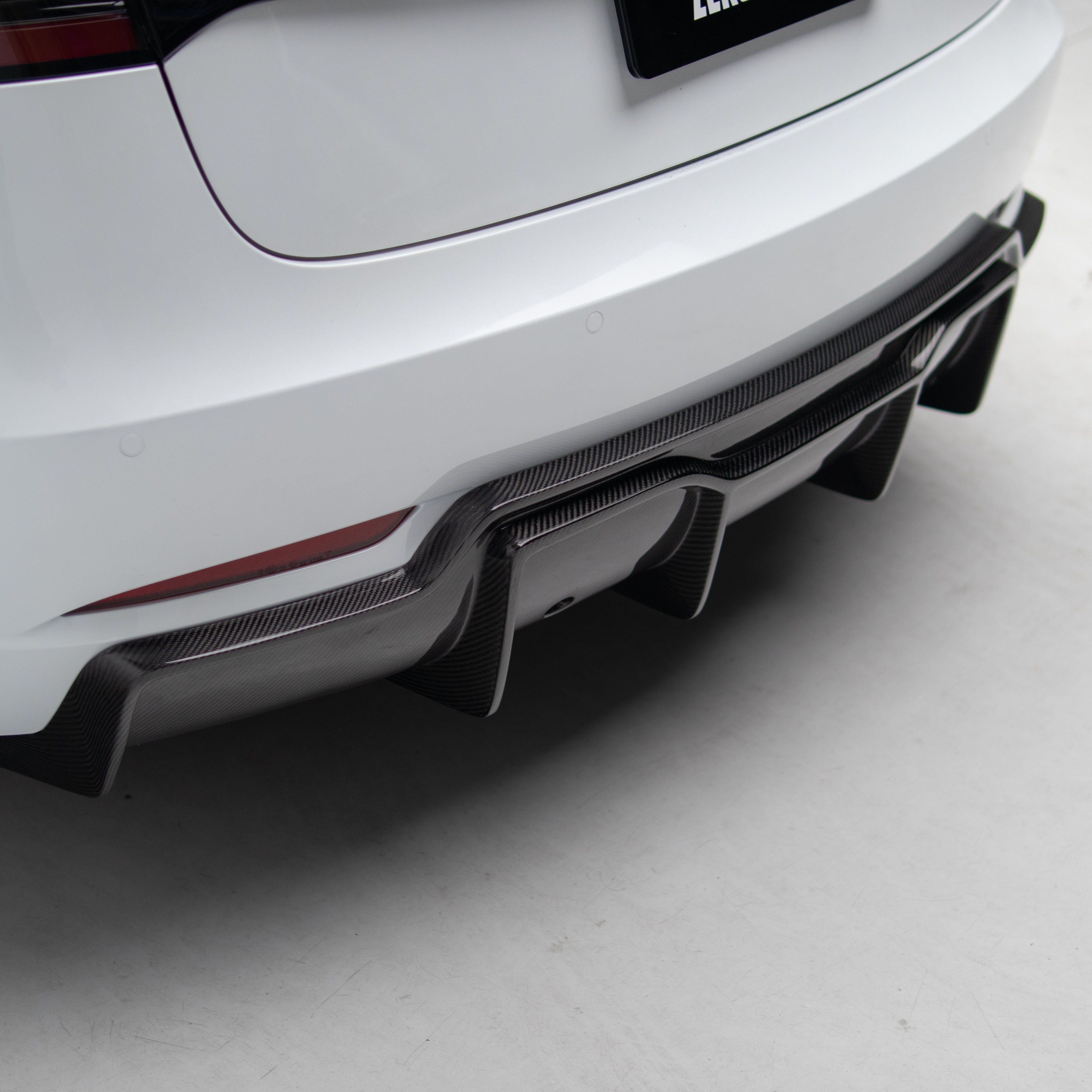 Vorsteiner Style Rear Diffuser (Carbon Fibre) for Tesla Model 3 19-23